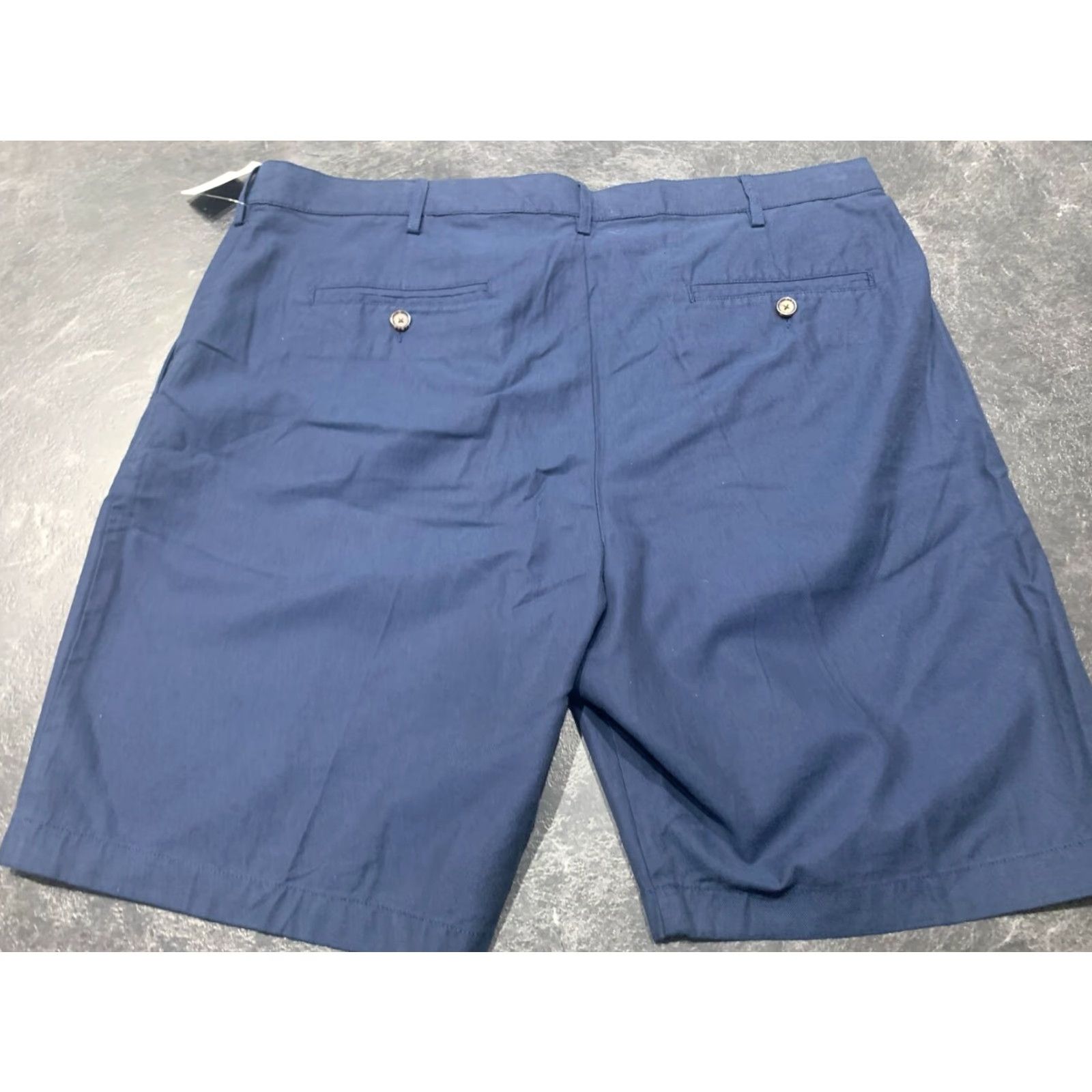 Jos. A. Bank JOS. A. BANK Reserve Chino Shorts Size 40 Flat Front Blue Mens Size US 40 / EU 56 - 2 Thumbnail