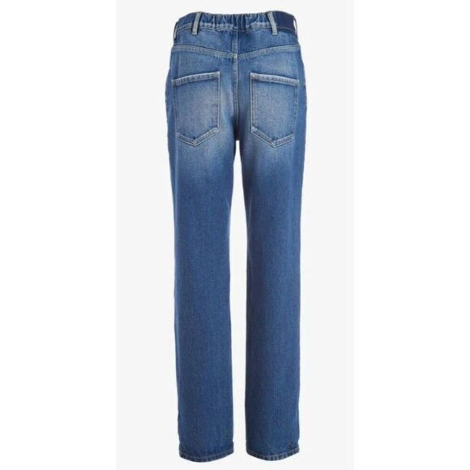 The Unbranded Brand SER.O.YA Maggie Mid Rise Vintage Straight Jeans Size 25" / US 0 / IT 36 - 2 Thumbnail