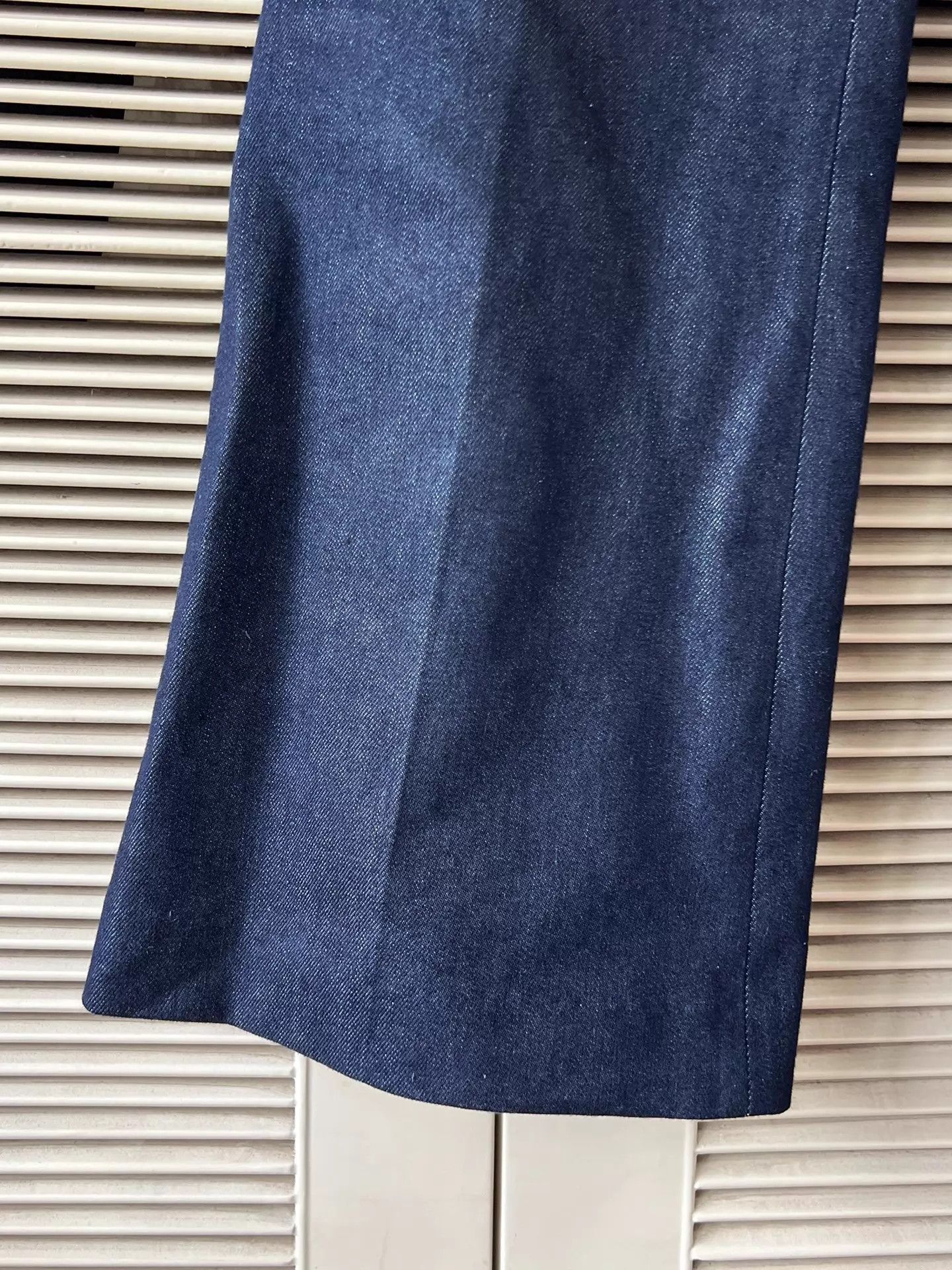 Loro Piana Loro Piana Dark Blue Wide-Leg Jeans Women's 38 MINT Size 26" / US 2 / IT 38 - 5 Thumbnail