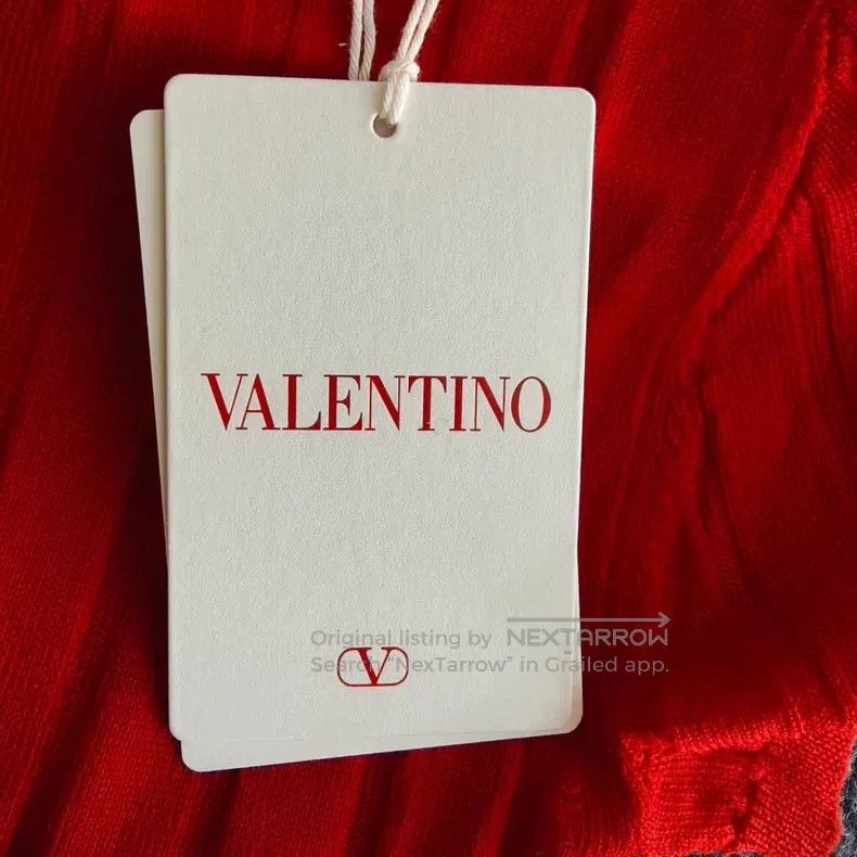 Valentino Valentino Belt logo knitted sweater Size S / US 4 / IT 40 - 7 Thumbnail