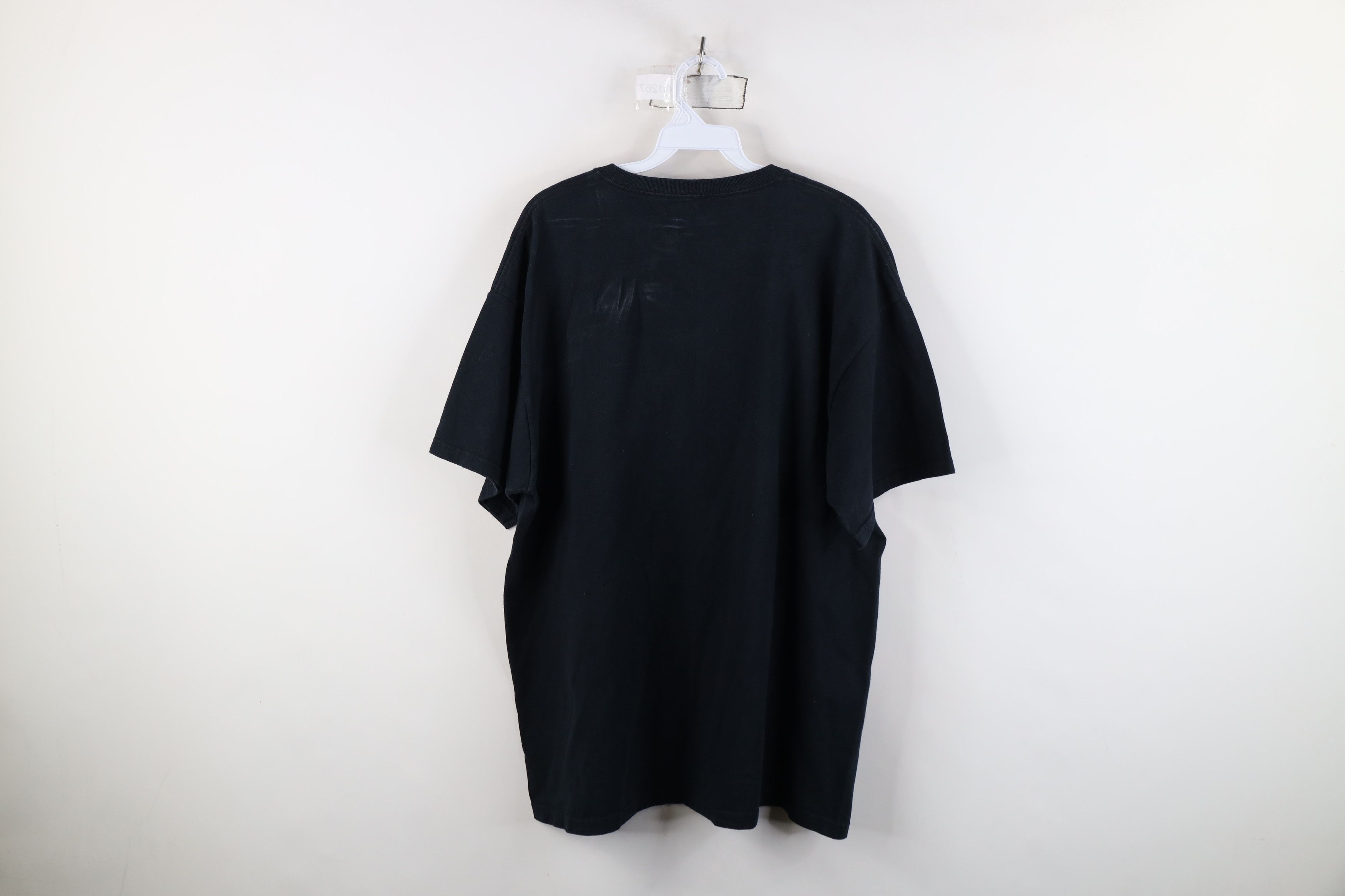 Vintage Y2K Streetwear Michigan Wrestling Organization T-Shirt Black Size US XL / EU 56 / 4 - 10 Thumbnail
