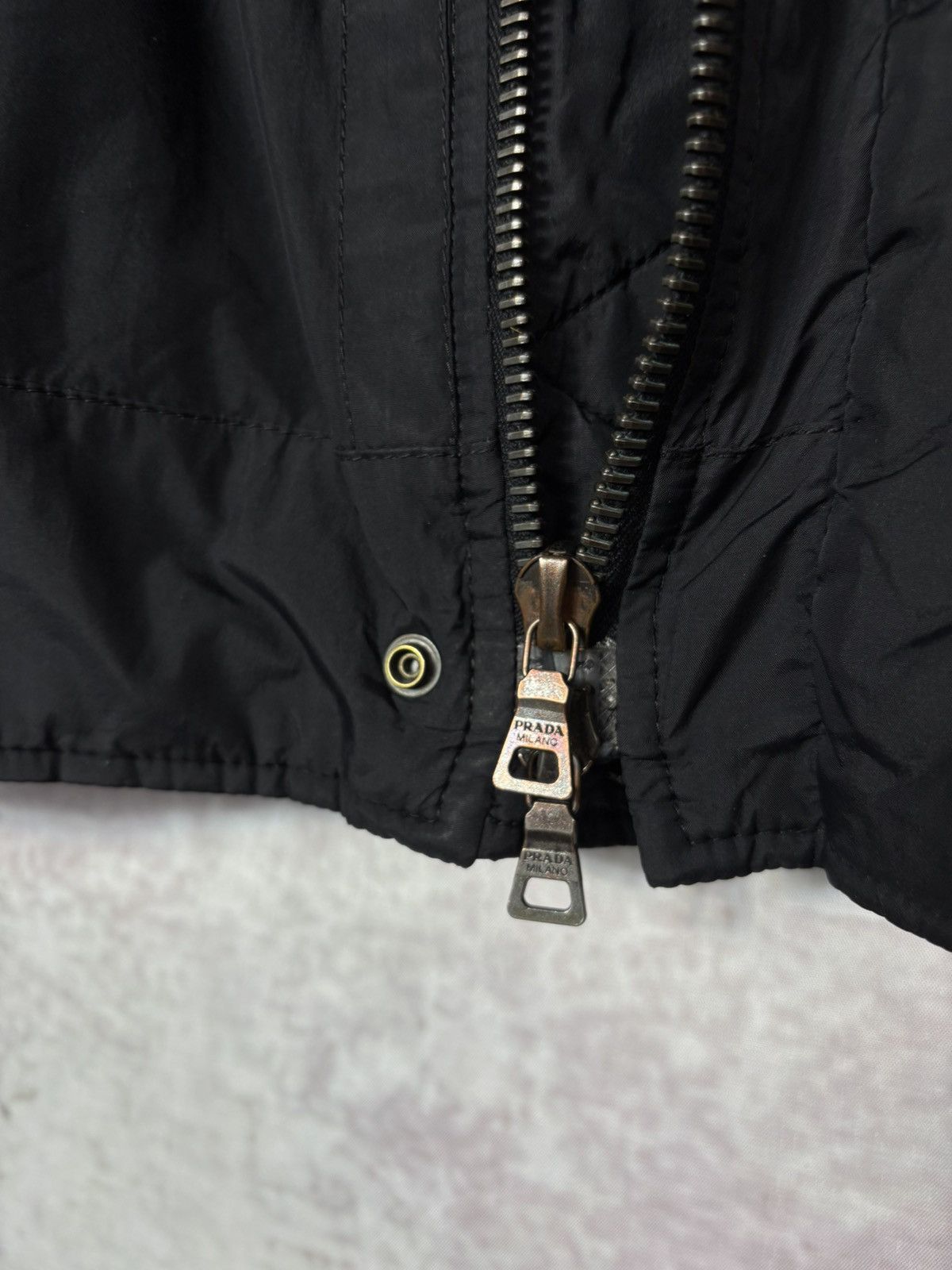 Prada Prada Sport Archive Gore Tex Nylon Bomber Jacket Linea Rossa Size US M / EU 48-50 / 2 - 13 Thumbnail