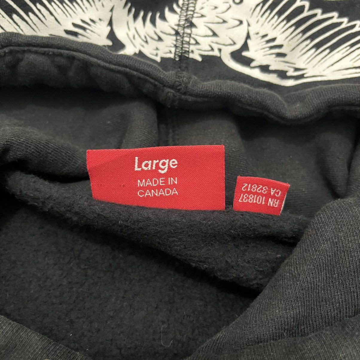 Antihero × Supreme S/S 16 Supreme x Anti Hero Hooded Sweatshirt Black Size US L / EU 52-54 / 3 - 9 Thumbnail