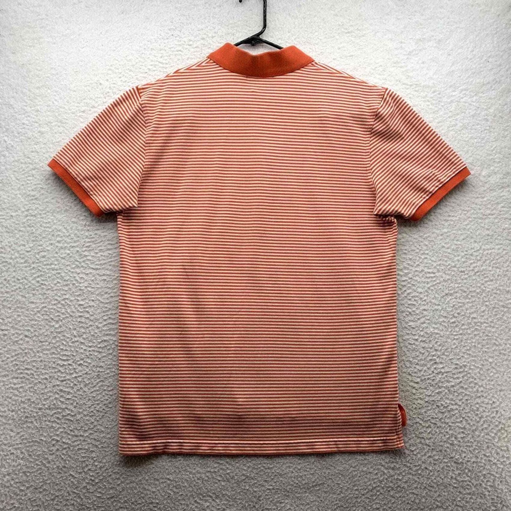 Southern Tide Southern Tide Polo Shirt Mens Medium M Skipjack Orange White Preppy Comfort Dad Size US M / EU 48-50 / 2 - 4 Thumbnail