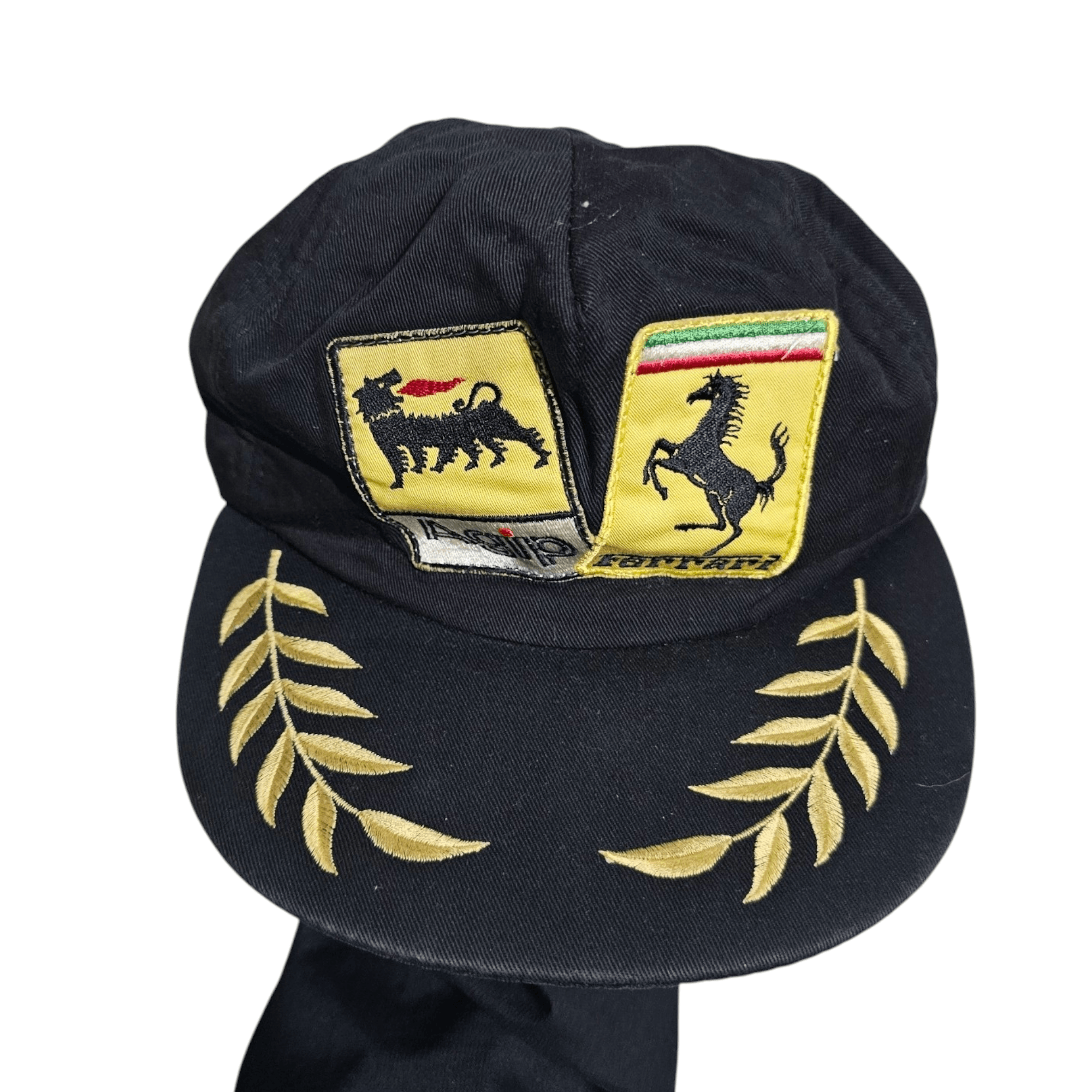 Ferrari × Vintage Ferrari 80's Rare Black Snapback Hat Size ONE SIZE - 2 Thumbnail