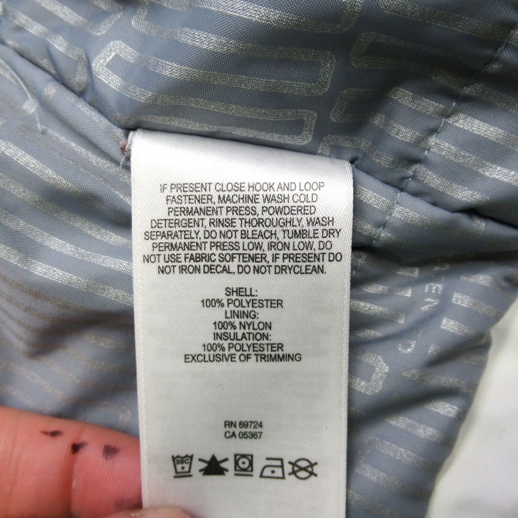 Rains Columbia Womens Large Zip Insulated Outdoor Windbreaker Jacket Size L / US 10 / IT 46 - 5 Thumbnail