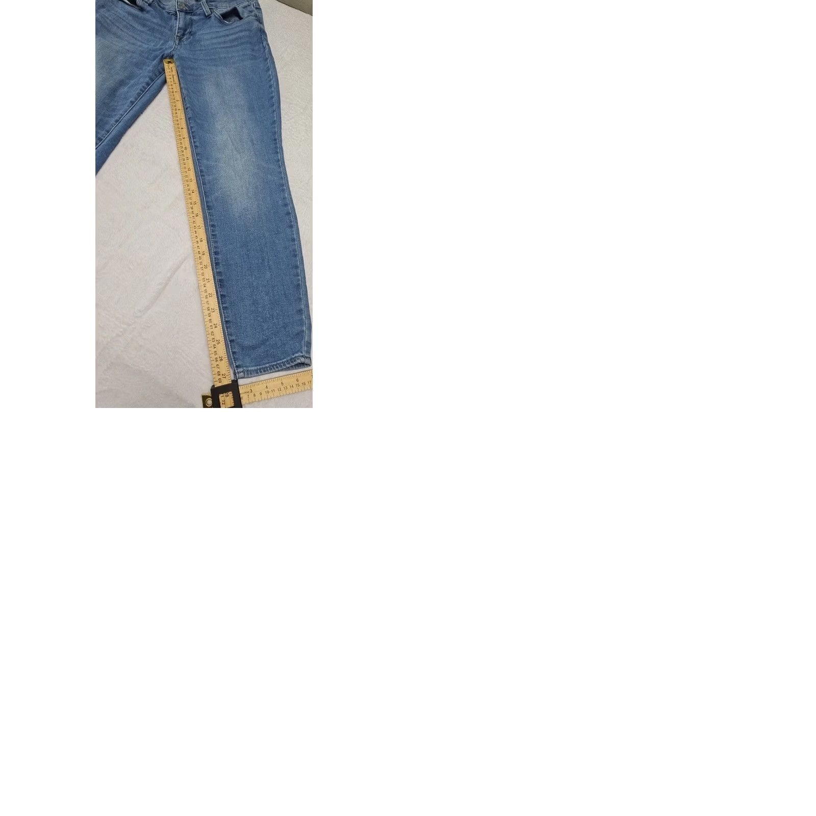 Lucky Brand Lucky Brand Lolita Skinny Jeans Women’s 12 Low Rise Stretch Denim Blue 31R Jeans Women Size 34" / US 12 / IT 48 - 9 Thumbnail