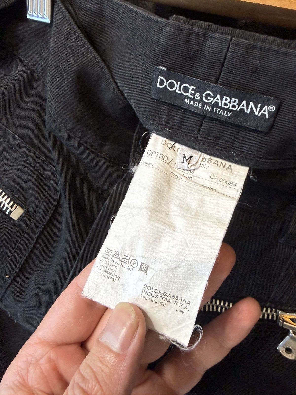 Dolce & Gabbana Dolce Gabbana AW03 bondage cargo pants Size US 30 / EU 46 - 3 Thumbnail
