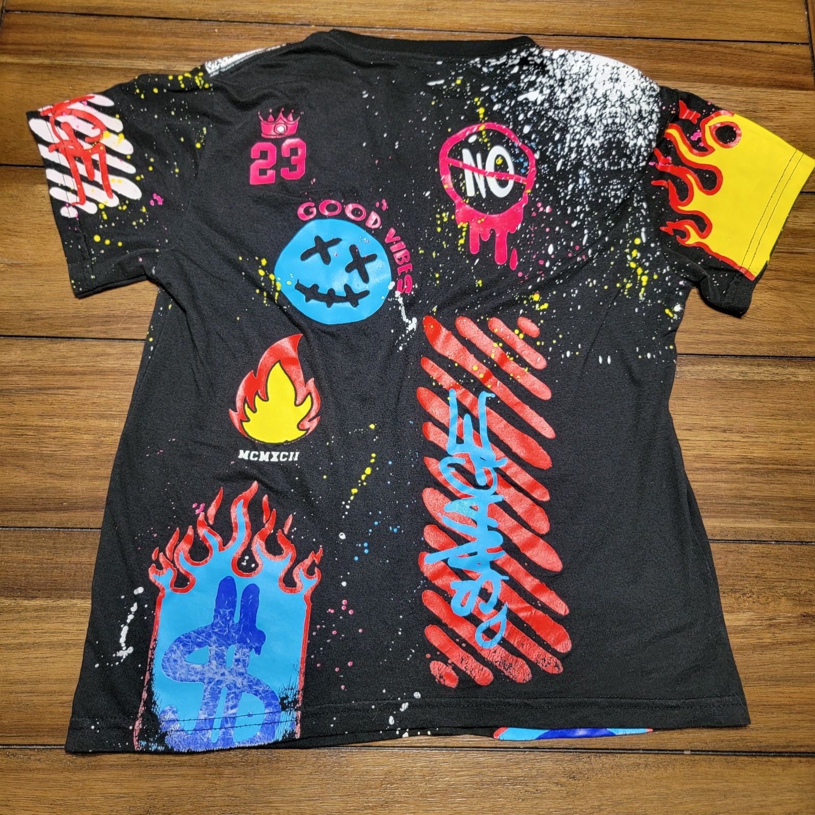 Fresh Laundry Fresh Laundry Youth Black 'Savage Good Vibes' Tee - M Size US S / EU 44-46 / 1 - 3 Thumbnail
