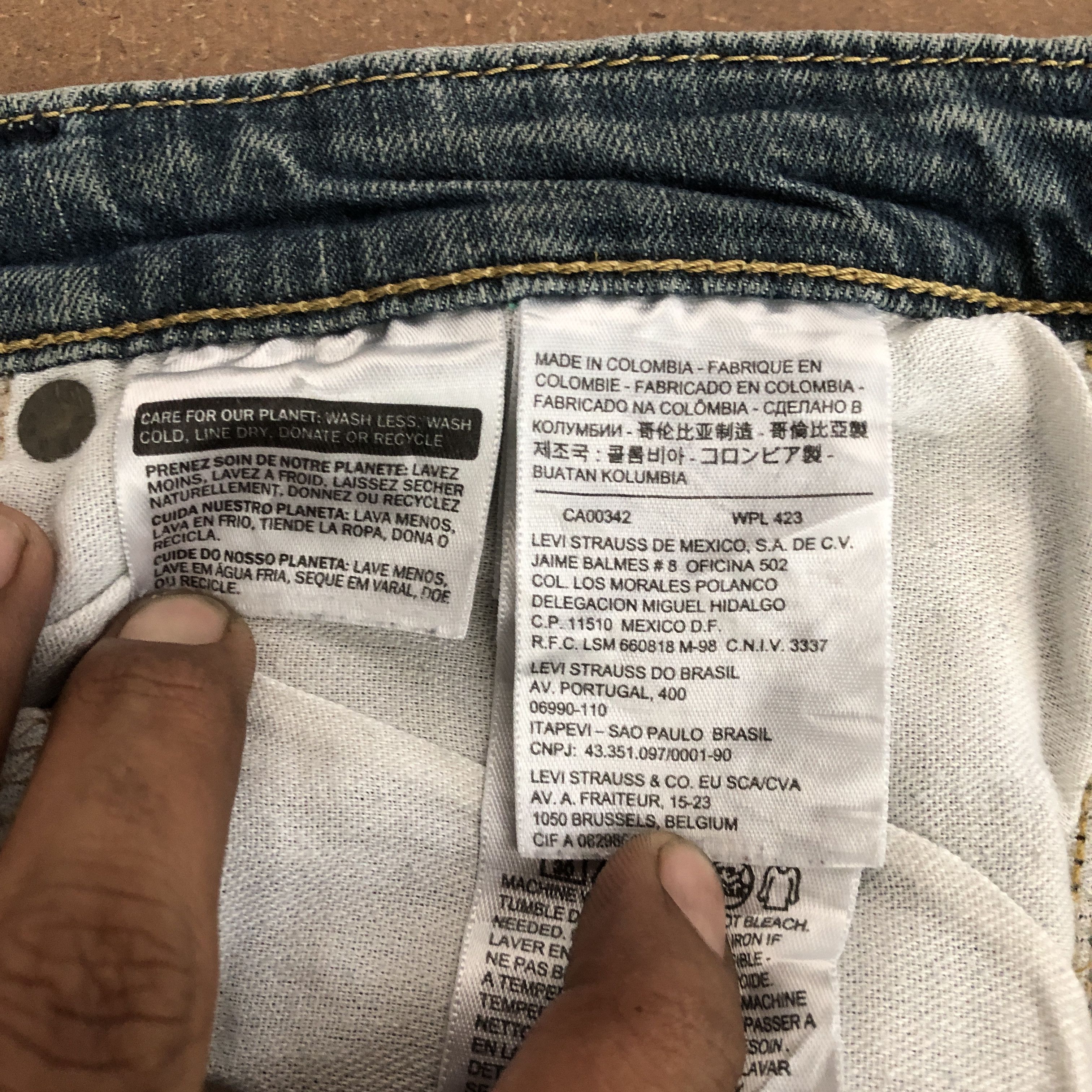 Levi's Vintage Levis Buckle Jeans Levi's Faded Denim Pants Size US 32 / EU 48 - 6 Thumbnail