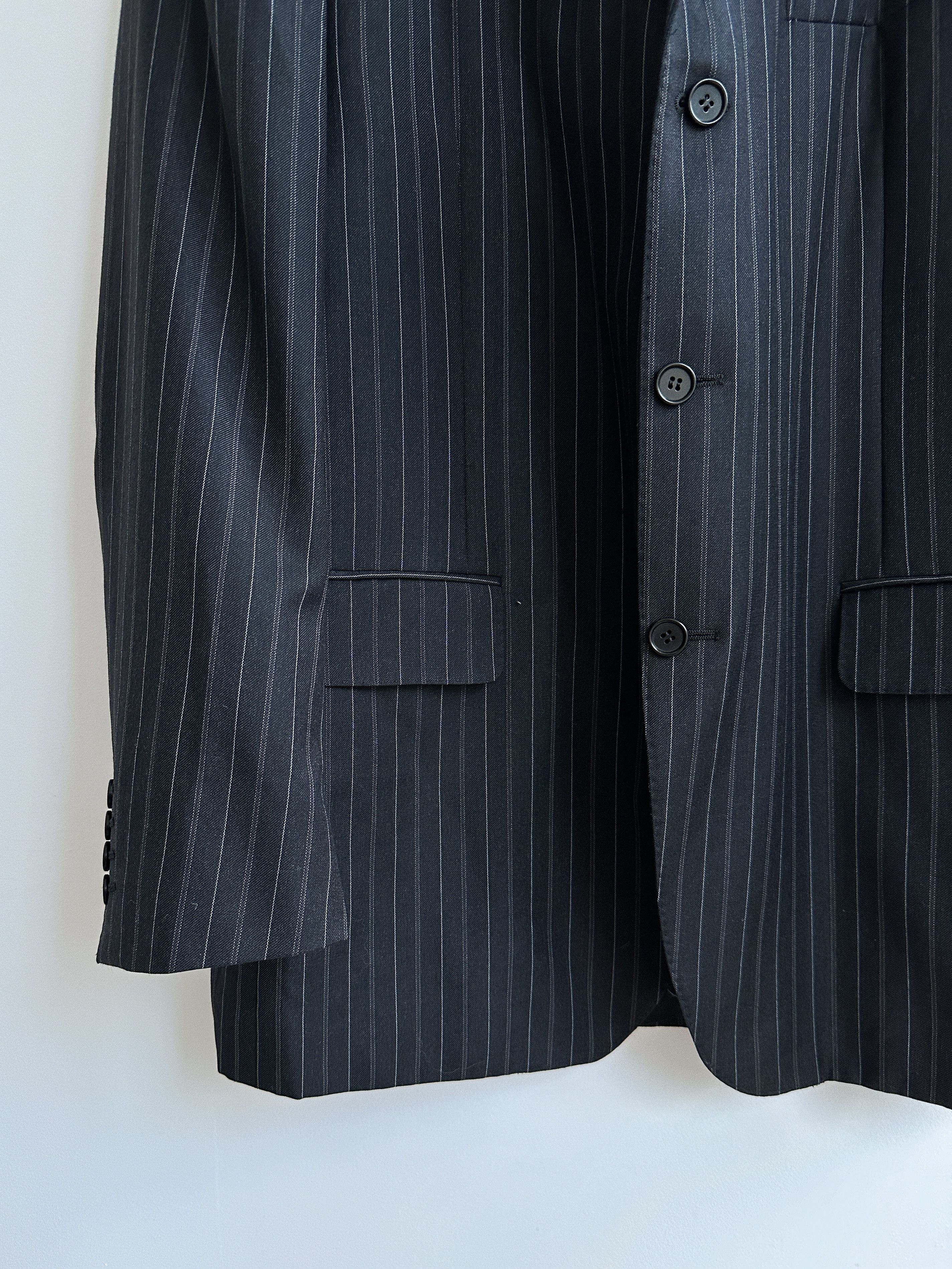 Canali Canali Stripped Blazer Size 52R Size 52R - 6 Thumbnail