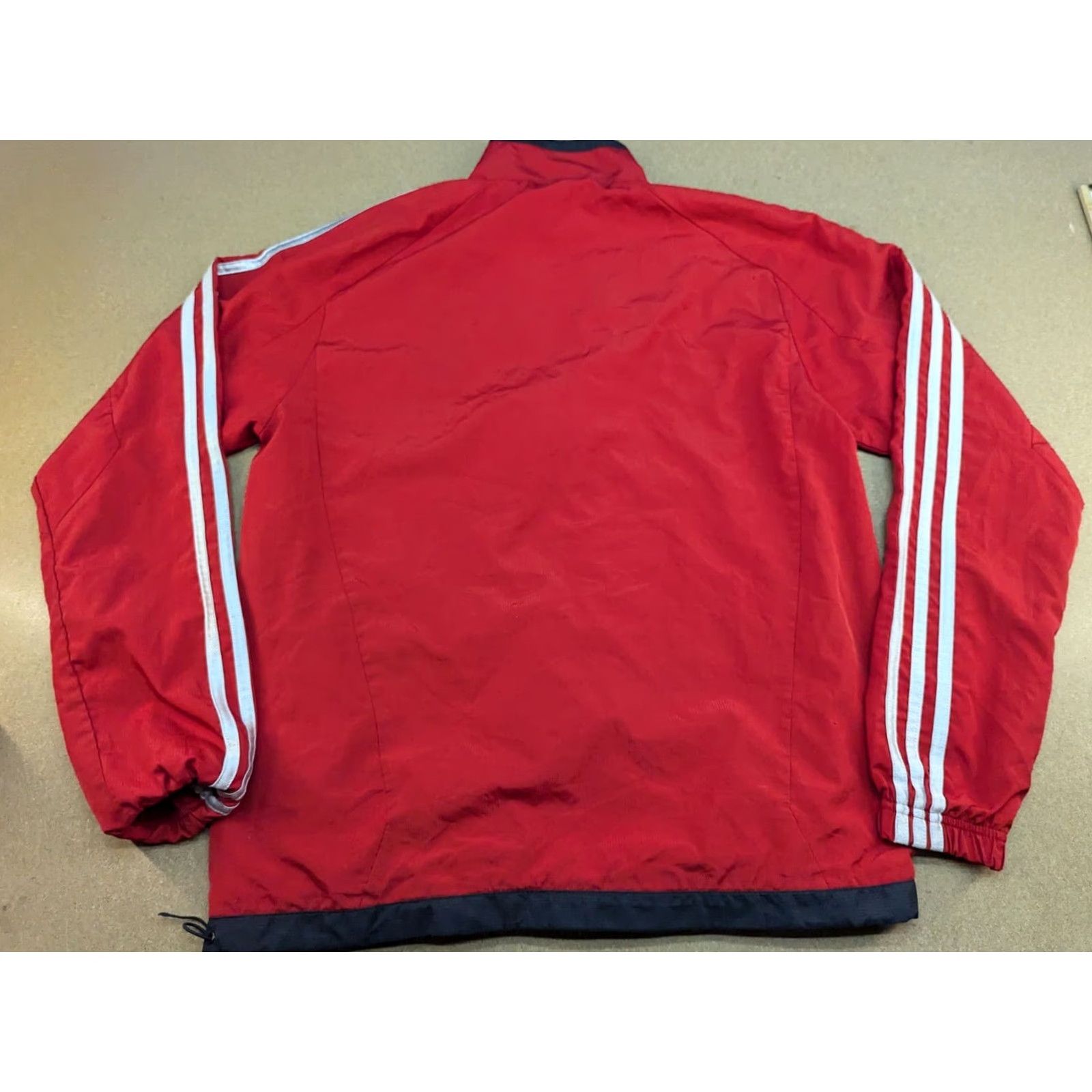 Adidas Adidas Liverpool 2010-2011 Training Jacket Football Adult Red Windbreaker Size S Size US S / EU 44-46 / 1 - 2 Thumbnail