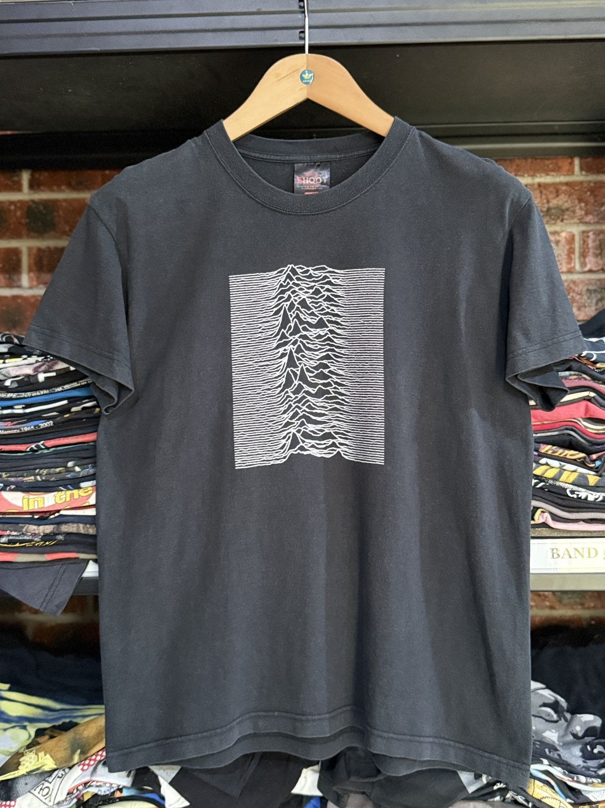 Band Tees × Vintage Vintage Joy Division Unknown Pleasures Faded Tee Size US M / EU 48-50 / 2 - 1 Thumbnail