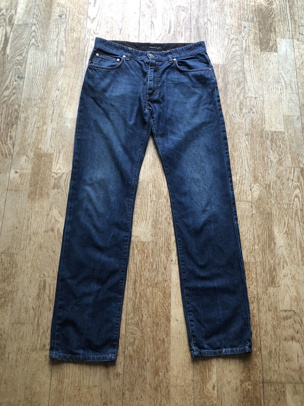 Calvin Klein CALVIN KLEIN JEANS VINTAGE SLIM FIT DENIM PANTS Size US 32 / EU 48 - 1 Thumbnail