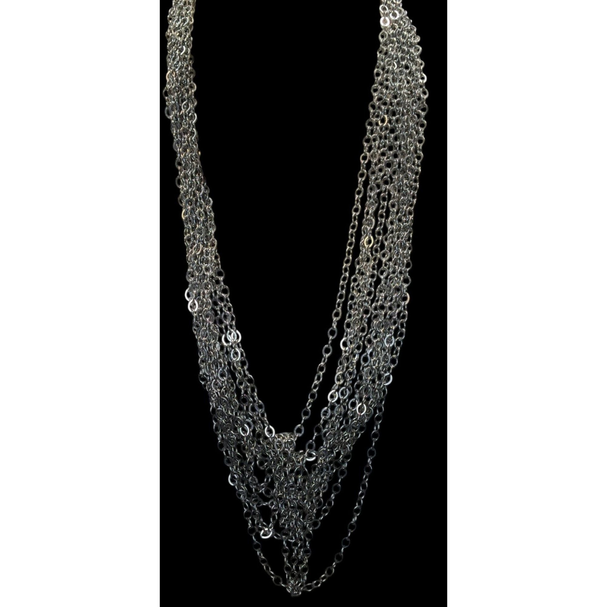Other Layered Glam Metal Chain Necklace Size ONE SIZE - 3 Thumbnail