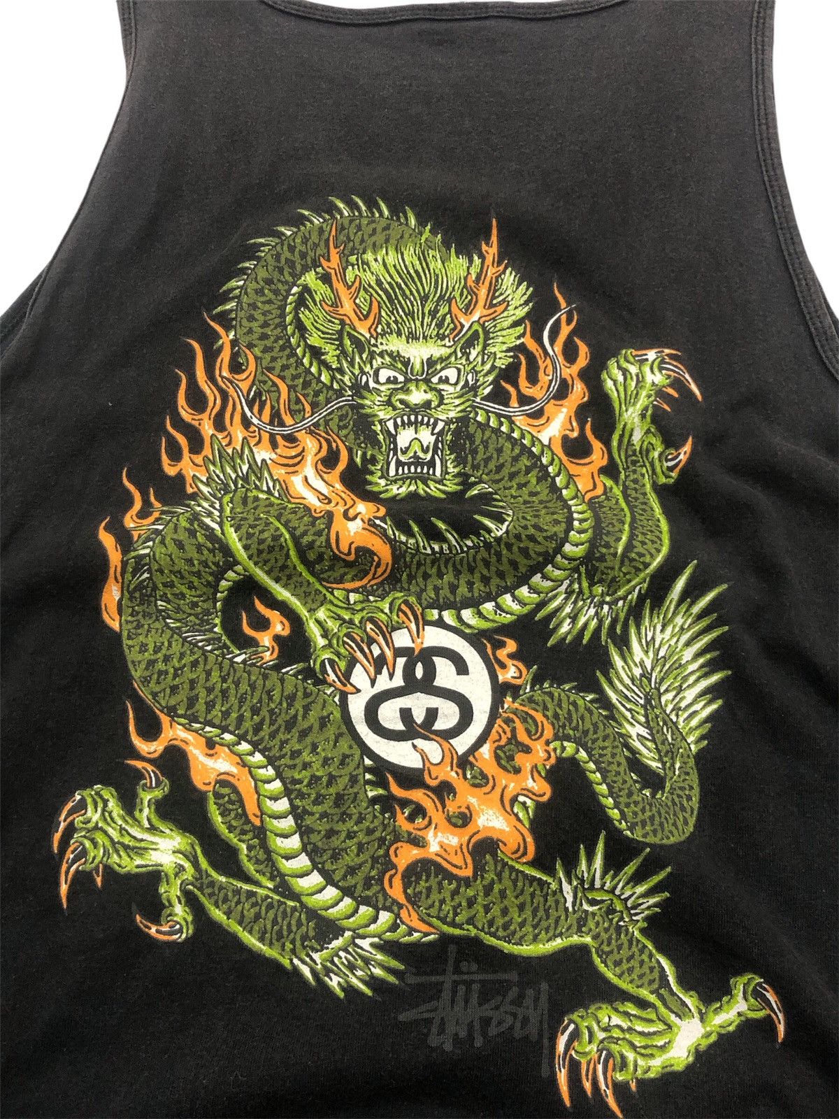 Stussy sleevless stussy dragon vintage Size US M / EU 48-50 / 2 - 3 Thumbnail
