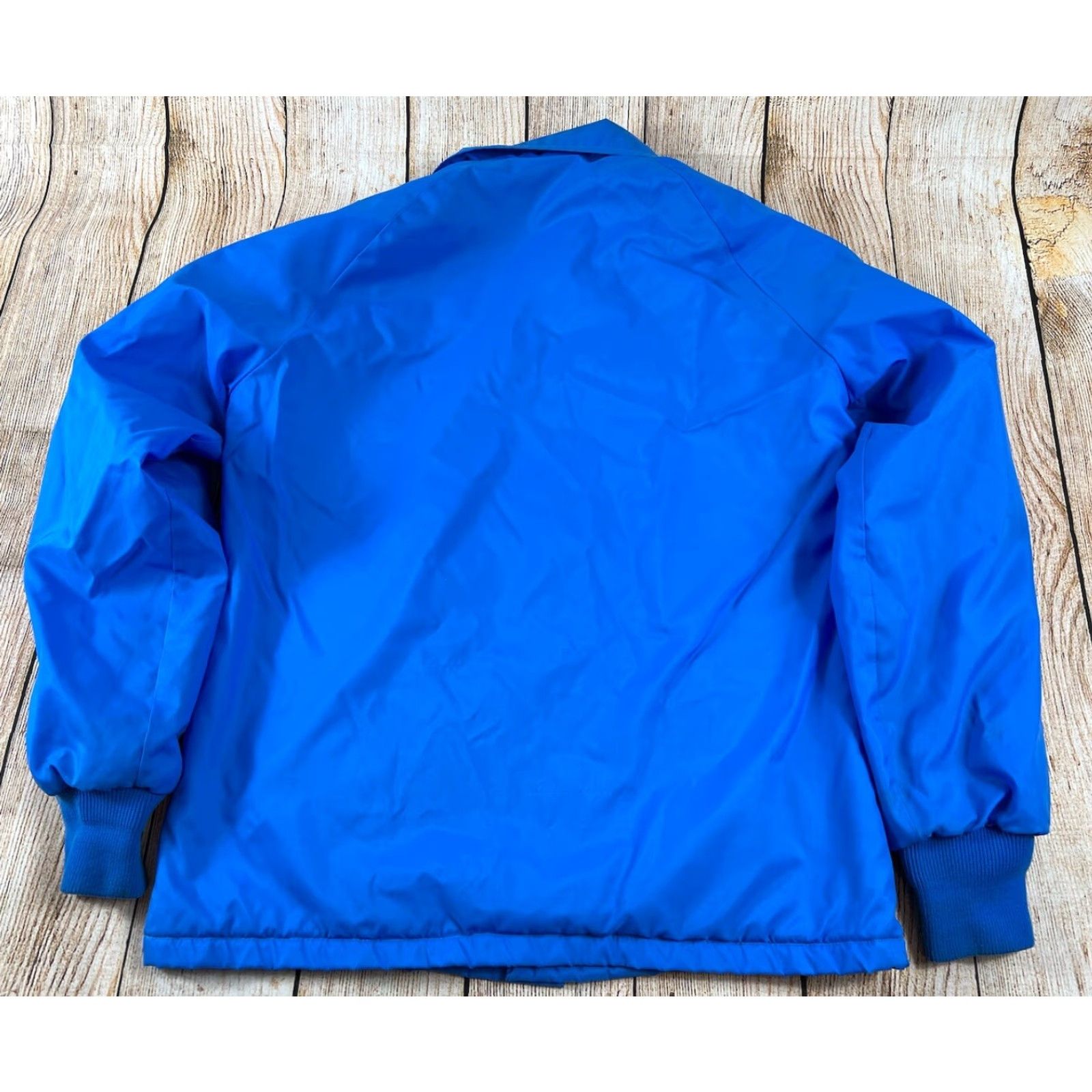 Sears VINTAGE Sears Jacket 90s Windbreaker Blue Lined Button S Men Small Size US S / EU 44-46 / 1 - 2 Thumbnail