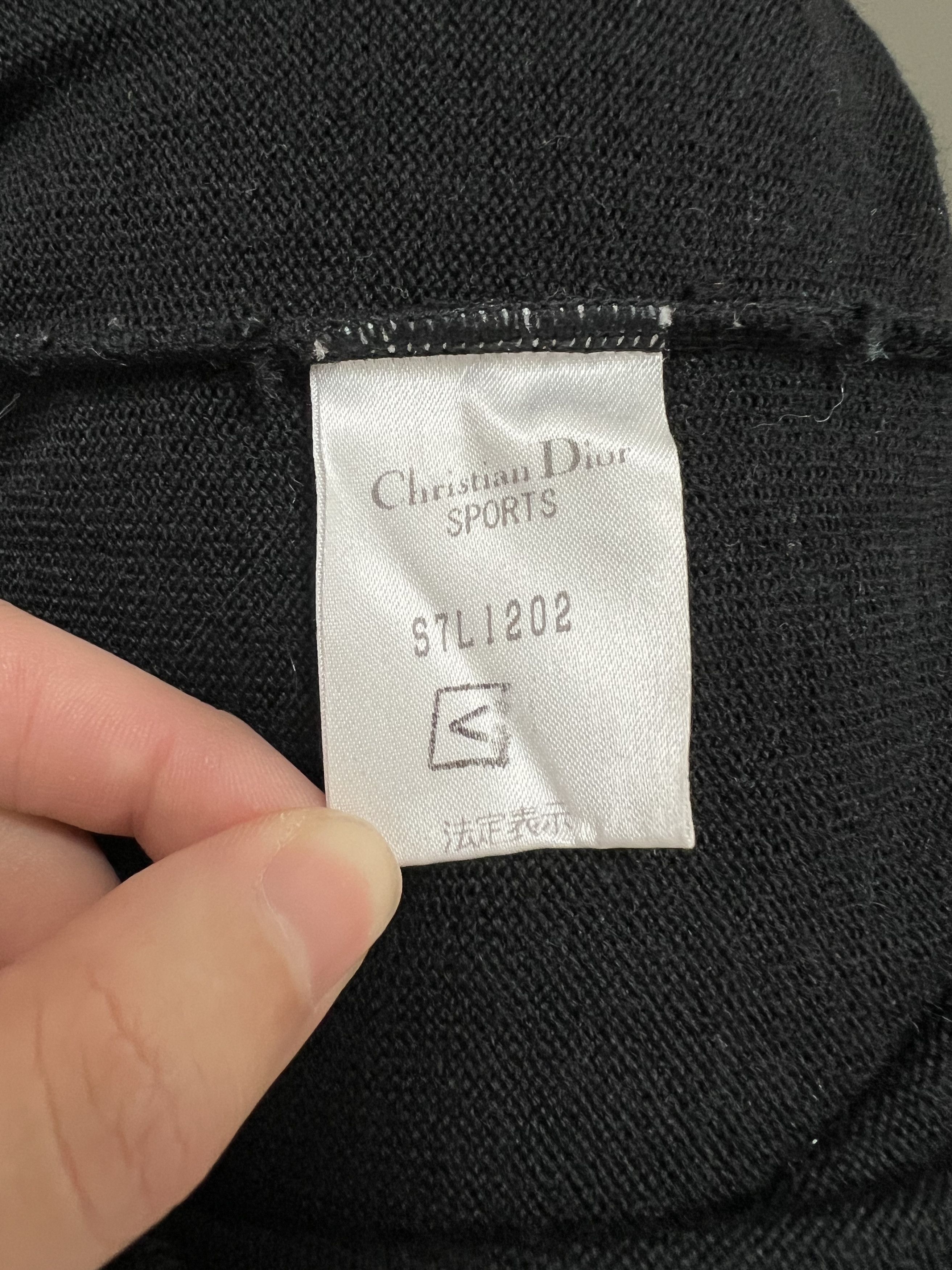 Christian Dior Monsieur Christian Dior Checkered Sweatshirt Size M / US 6-8 / IT 42-44 - 4 Thumbnail