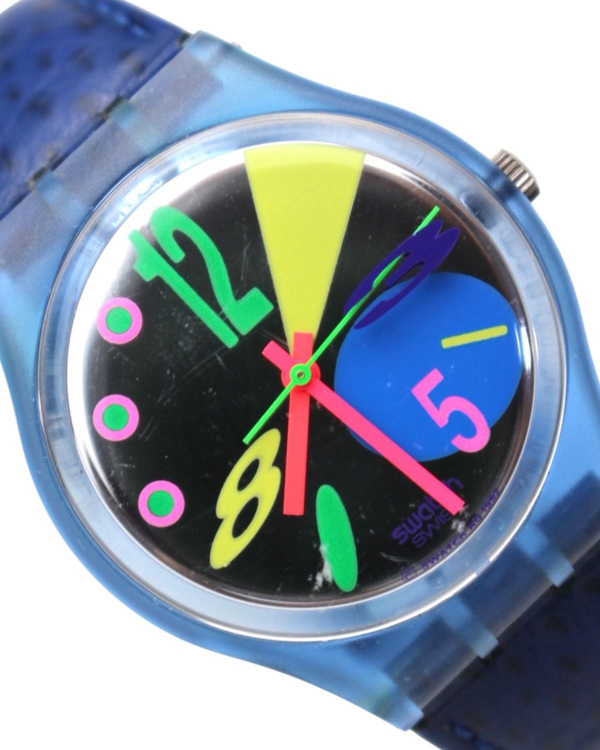 Hysteric Glamour 1993 SWATCH DIZZY – POP ART BLUE STRAP Size ONE SIZE - 1 Thumbnail