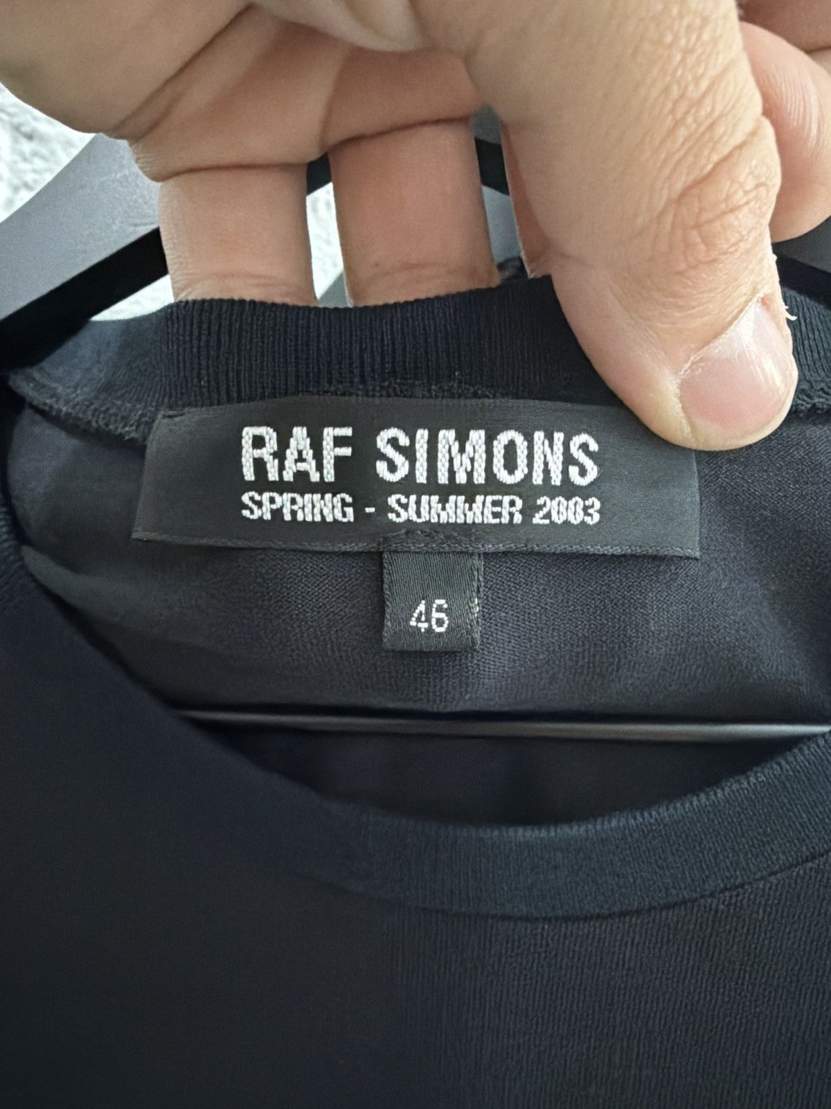 Raf Simons S/S 2003 RAF SIMONS ‘NEW KIDS INC’ TEE Size US S / EU 44-46 / 1 - 6 Thumbnail