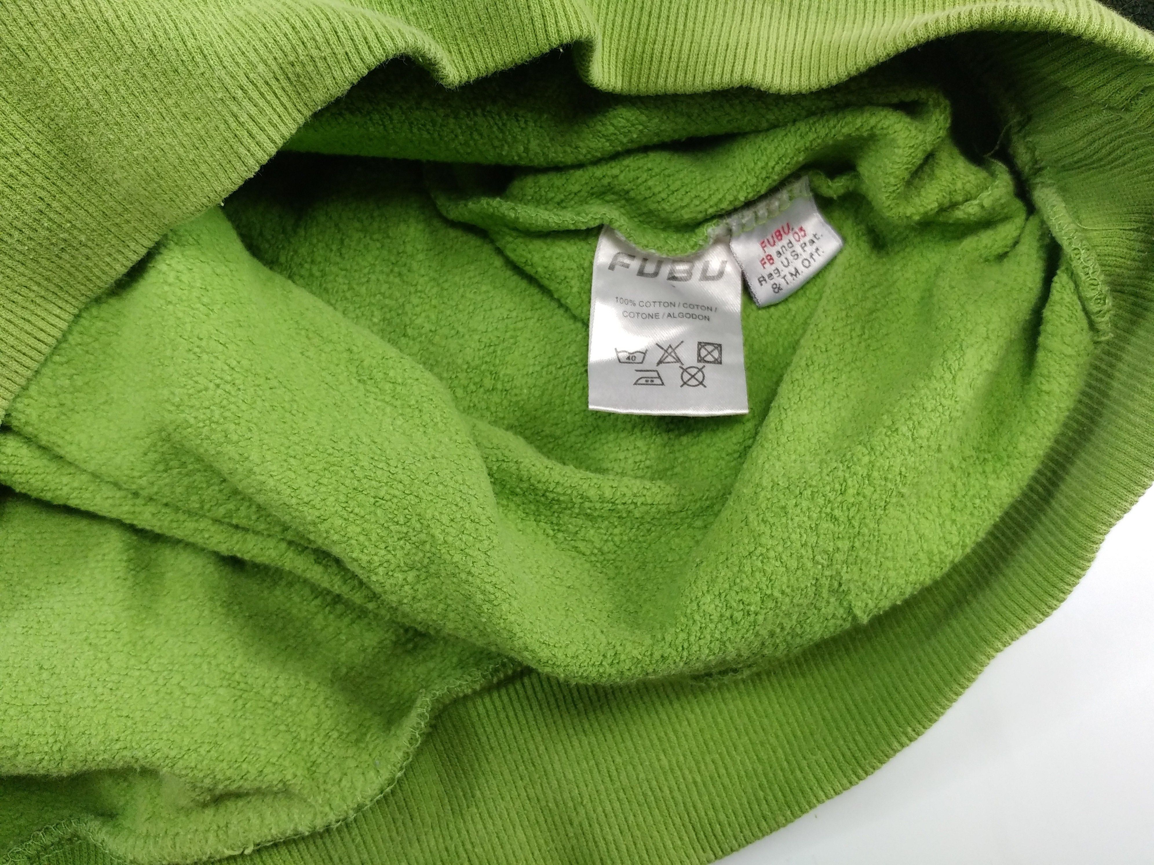 Fubu FUBU hoodie, green, vintage hip hop sweatshirt, 90s size M Size US M / EU 48-50 / 2 - 20 Thumbnail