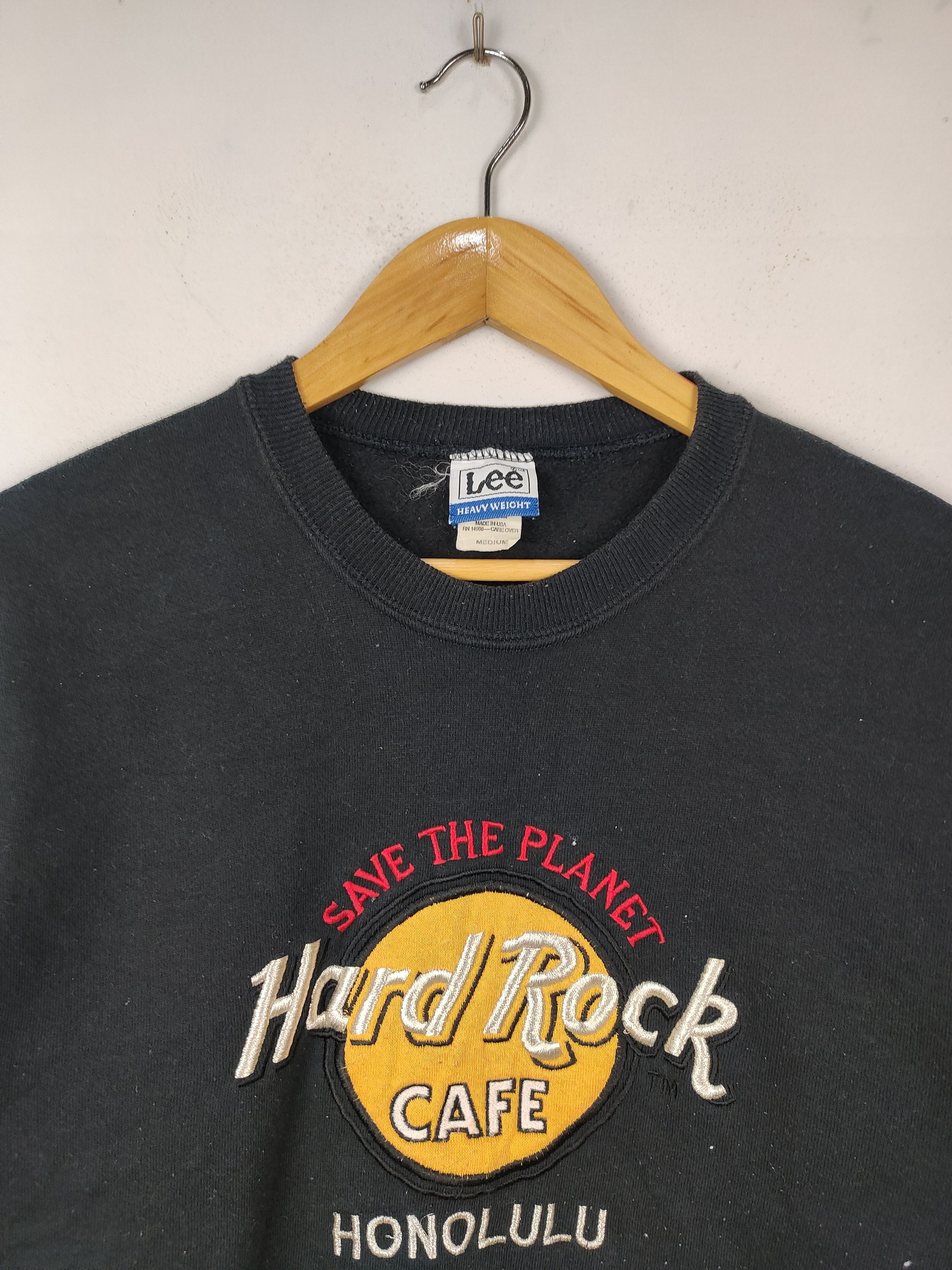 Vintage Vintage Hard Rock Cafe Honolulu Sweatshirt Size US M / EU 48-50 / 2 - 2 Thumbnail