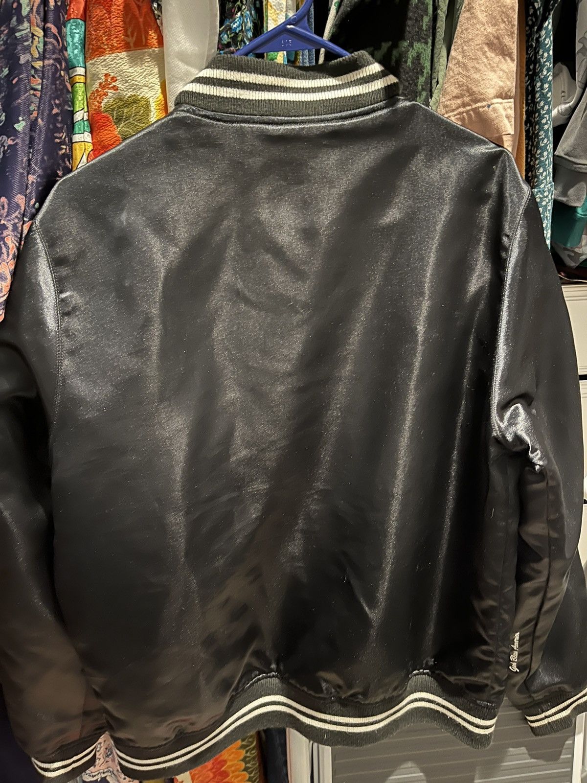 Supreme God bless America satin jacket Size US M / EU 48-50 / 2 - 2 Thumbnail