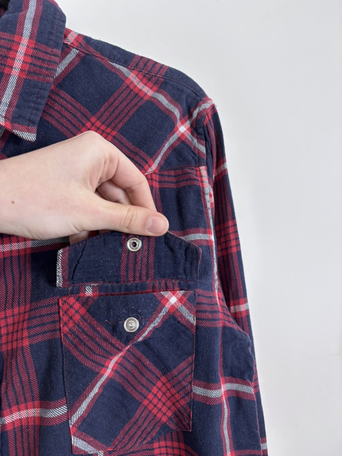 Acne Studios Acne Studios Western AW10 Men’s Pop Classics Flannel Shirt Size US M / EU 48-50 / 2 - 9 Thumbnail