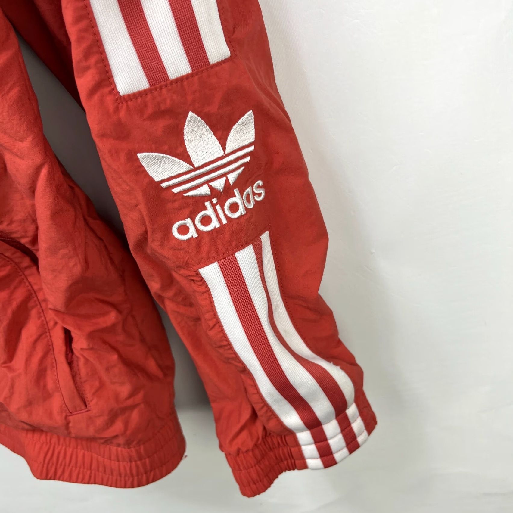 Adidas Adidas Windbreaker Jacket Womens Small Pink Zip-Up Trefoil Size S / US 4 / IT 40 - 4 Thumbnail