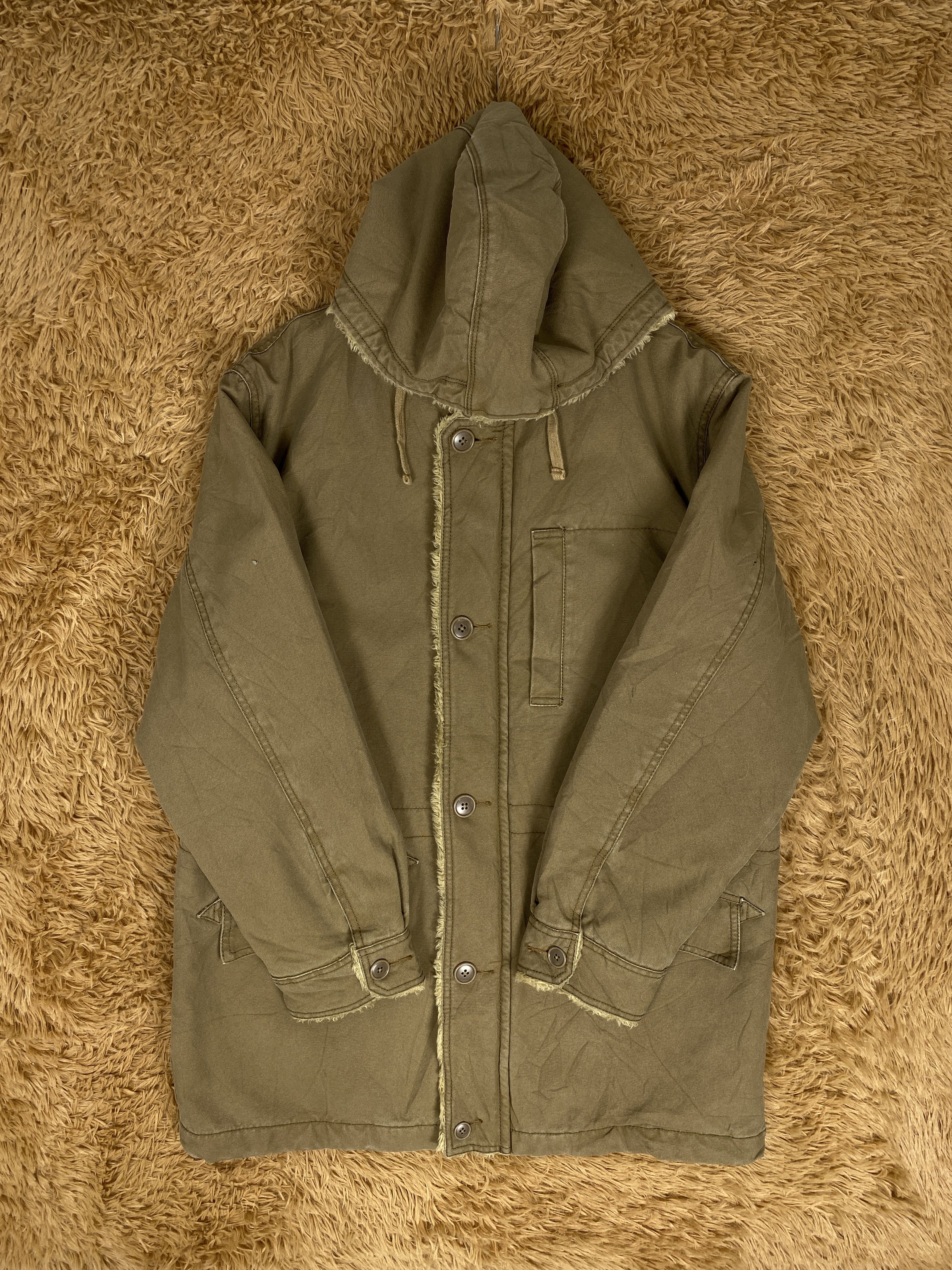 Uniqlo Vintage Uniqlo Hoodie Fleece Lining Jacket J2277 Size US M / EU 48-50 / 2 - 3 Thumbnail