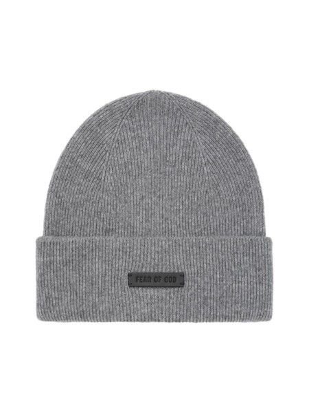 Fear of God o1s22i1n1024 Size: OS / Cashmere Beanie Hat in Grey Size ONE SIZE - 1 Thumbnail