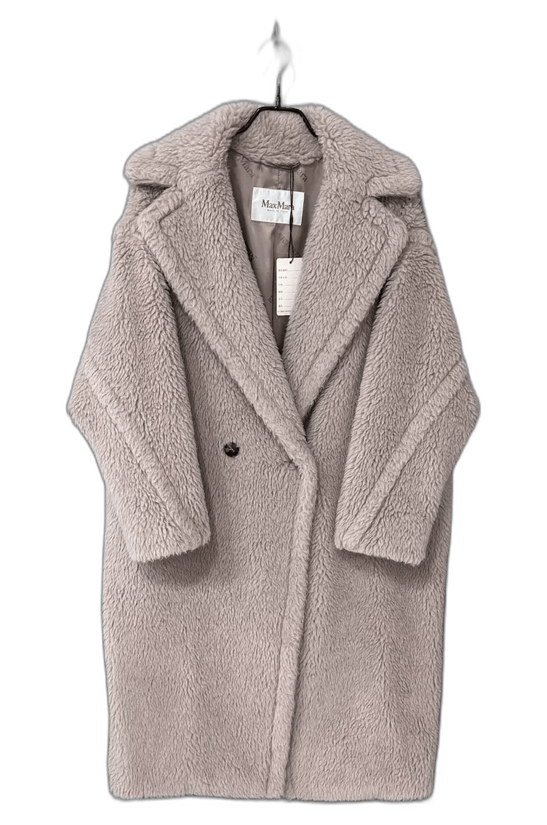 Max Mara MaxMara Beige Teddy Coat Size S / US 4 / IT 40 - 1 Thumbnail