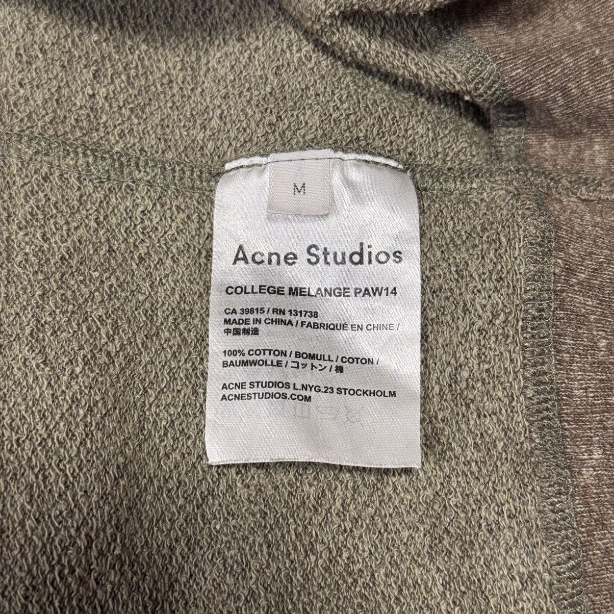 Acne Studios Acne Studios Men's Pullover Long Sleeve Olive Size:M Size US M / EU 48-50 / 2 - 4 Thumbnail