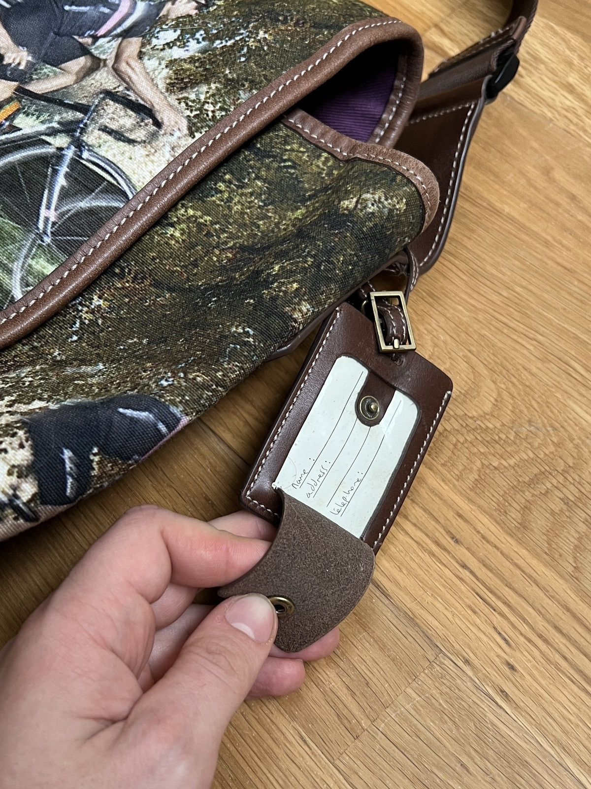 Paul Smith Paul Smith Mini Car &Rapha Cycling Team Cotton Leather Bag Size ONE SIZE - 4 Thumbnail