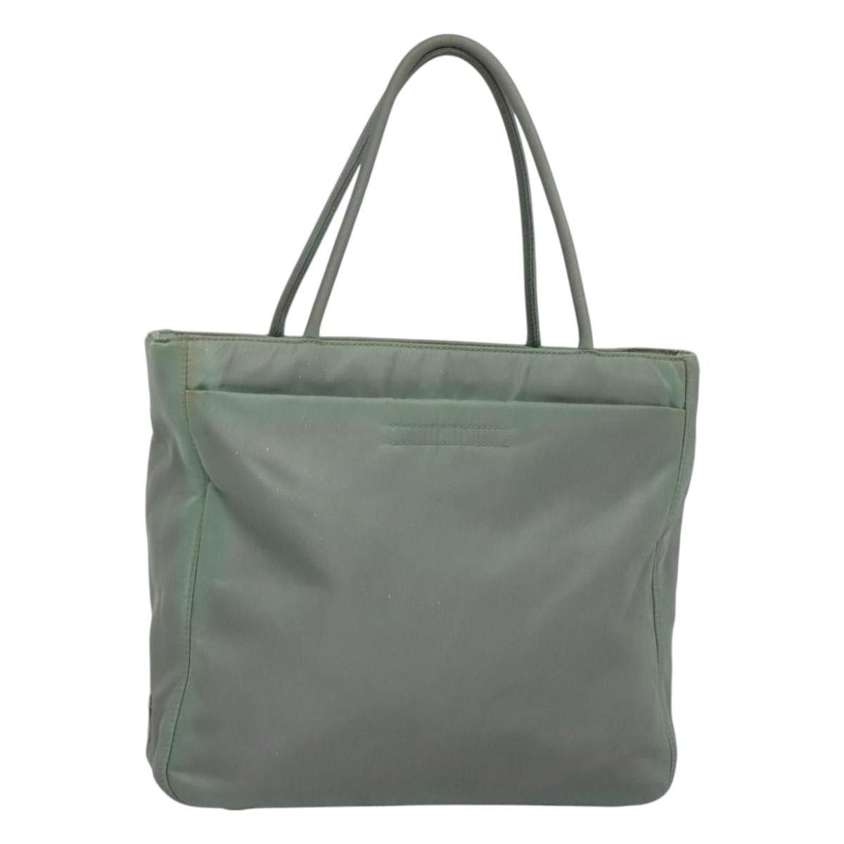 Prada PRADA Hand Bag Nylon Green Size ONE SIZE - 1 Thumbnail