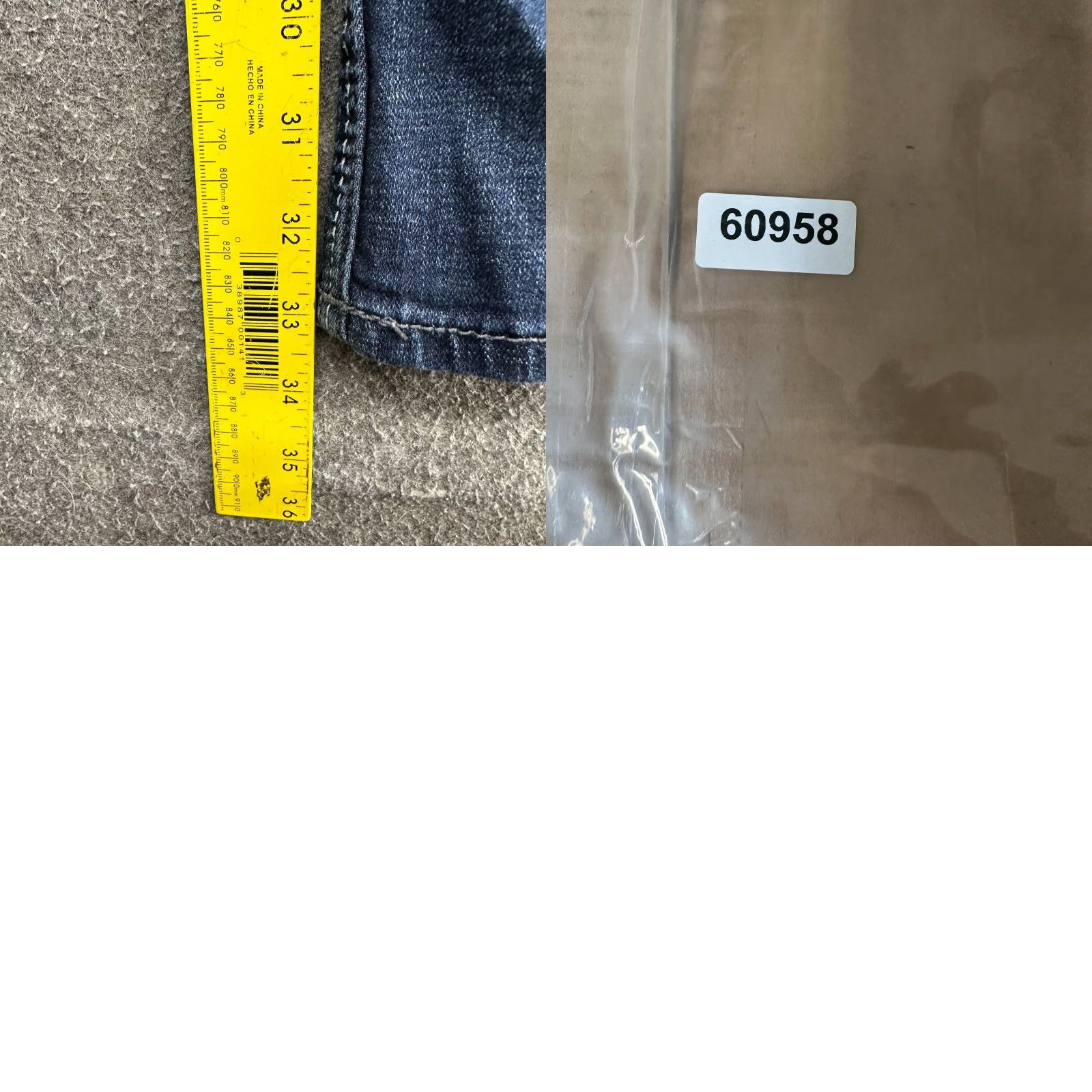 Vintage BKE Tyler Jeans Main Selling Point Men 33x34 Jeans Regular Fit Blue Dark Wash 5-Pocket Denim Cotton Rayon Buckle Logo USA Mens Size US 33 - 9 Thumbnail