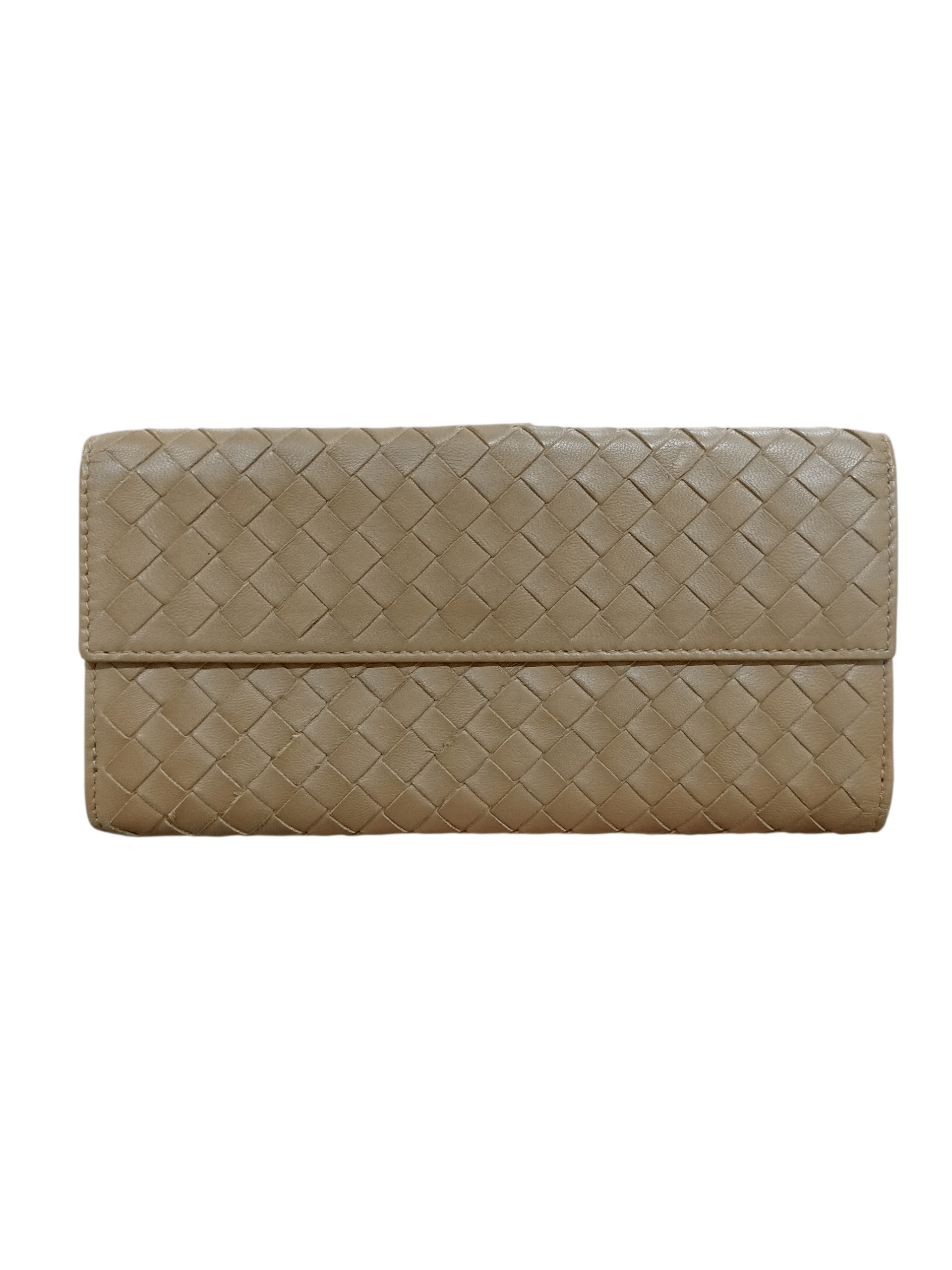 Bottega Veneta Intrecciato Leather Long Wallet