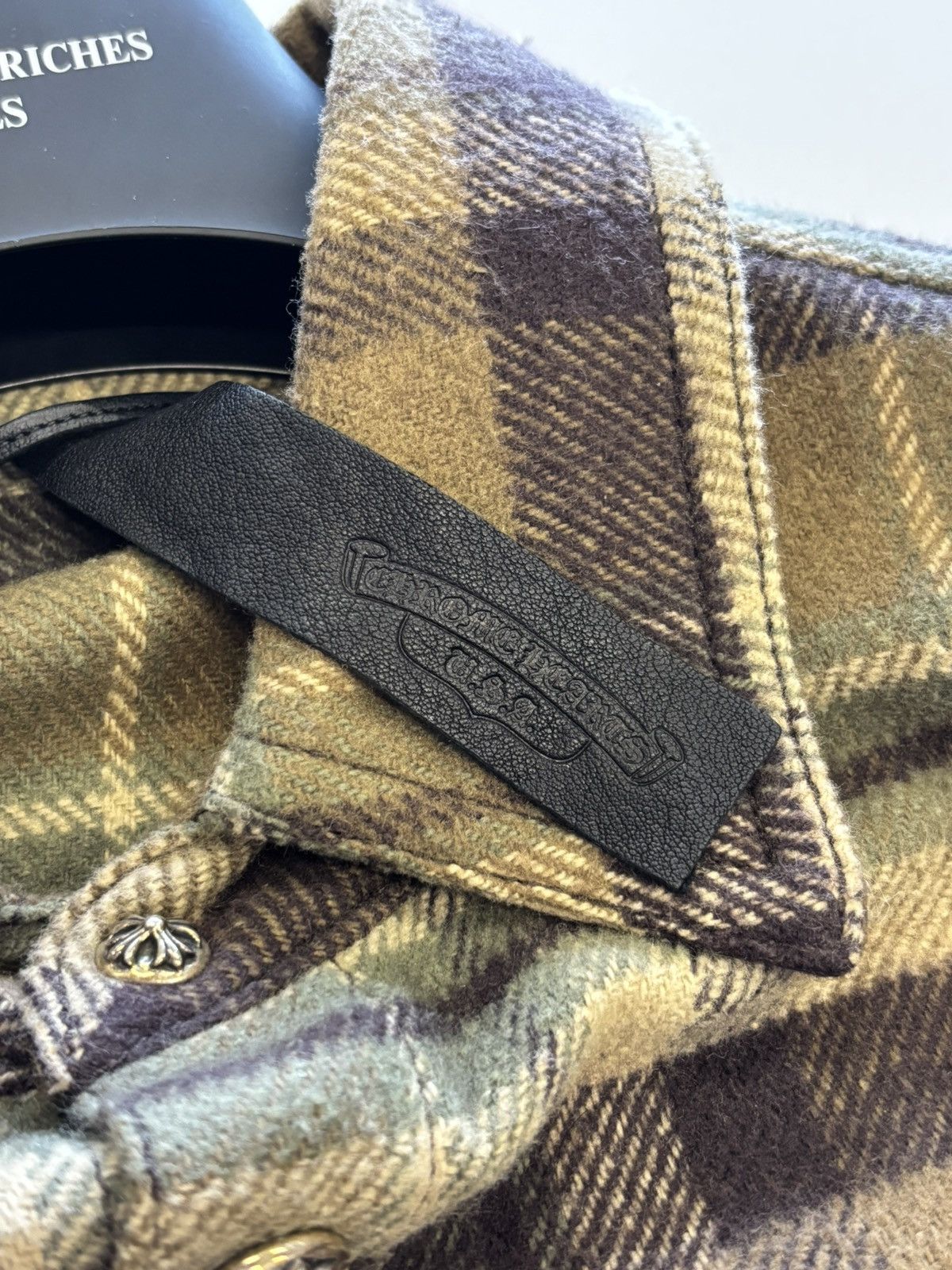 Chrome Hearts Chrome Hearts Work Dog flannel button ups jacket Size US S / EU 44-46 / 1 - 5 Thumbnail