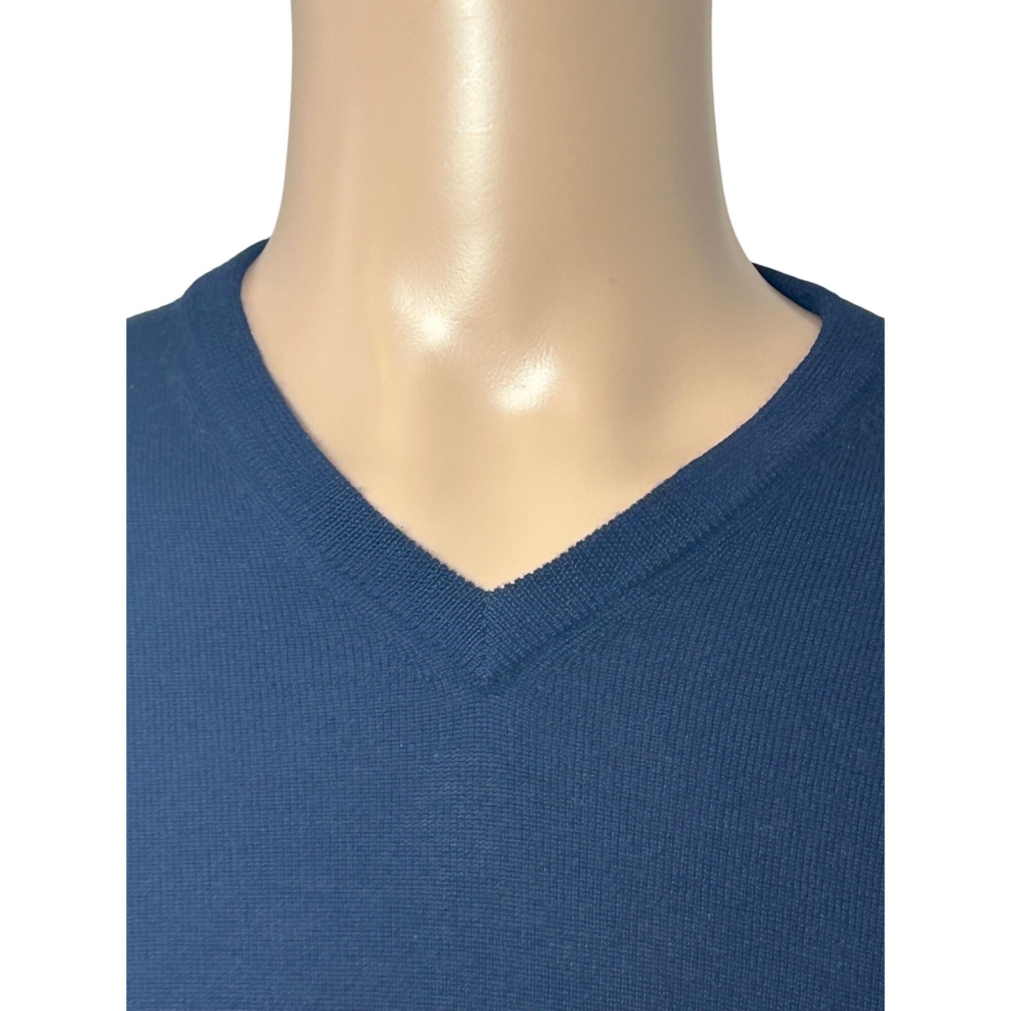 Gap Gap Men’s Sweater M Navy Blue Vintage Long Sleeve V-Neck Cla Size US M / EU 48-50 / 2 - 7 Thumbnail