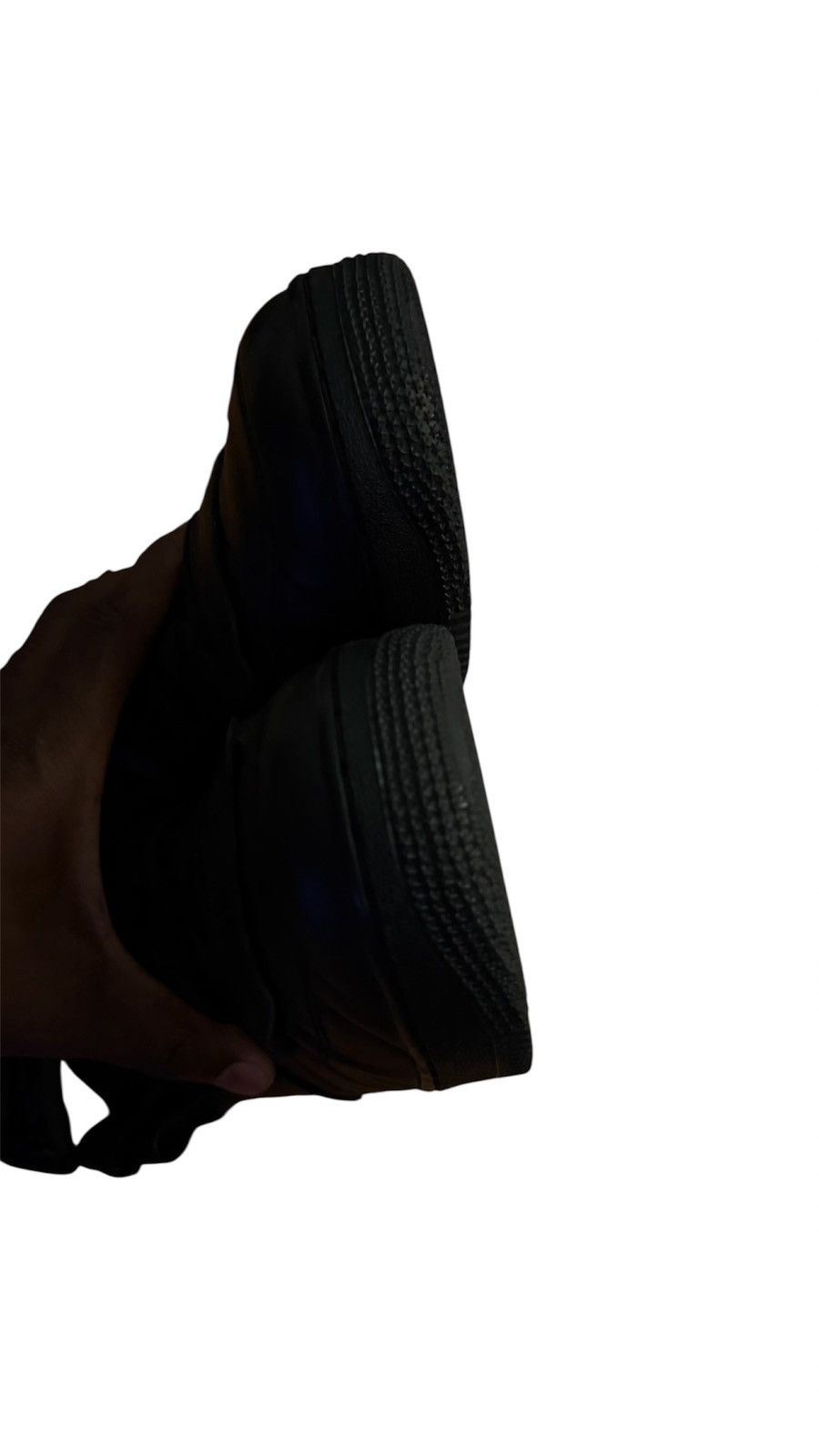Comme des Garcons × Nike Comme Des Garçons Air Force One 1 Mid Black Size 10 Size US 10 / EU 43 - 10 Thumbnail