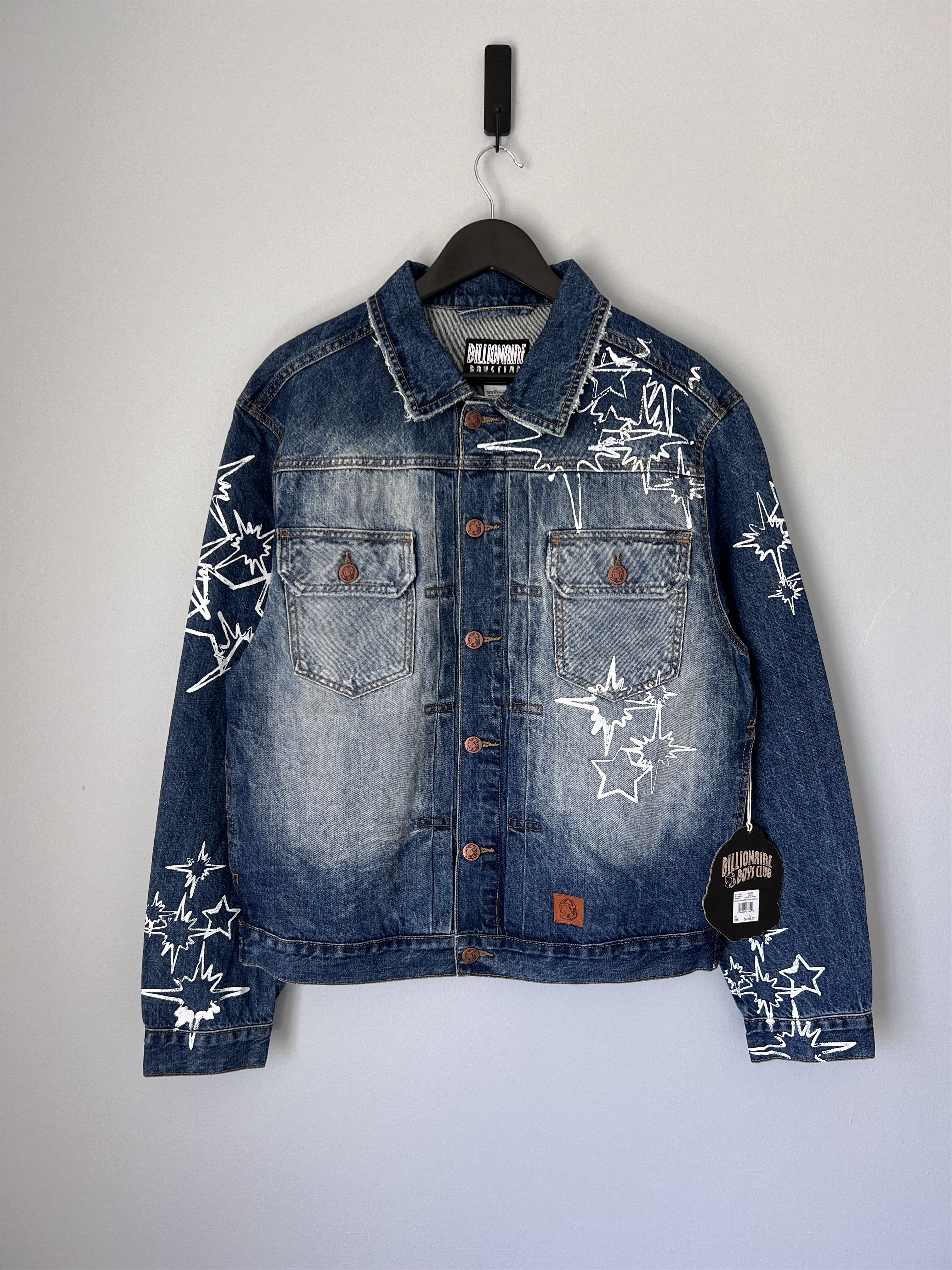 Billionaire Boys Club Billionaire Boys Club Illuminate Denim Jacket Size US L / EU 52-54 / 3 - 1 Thumbnail