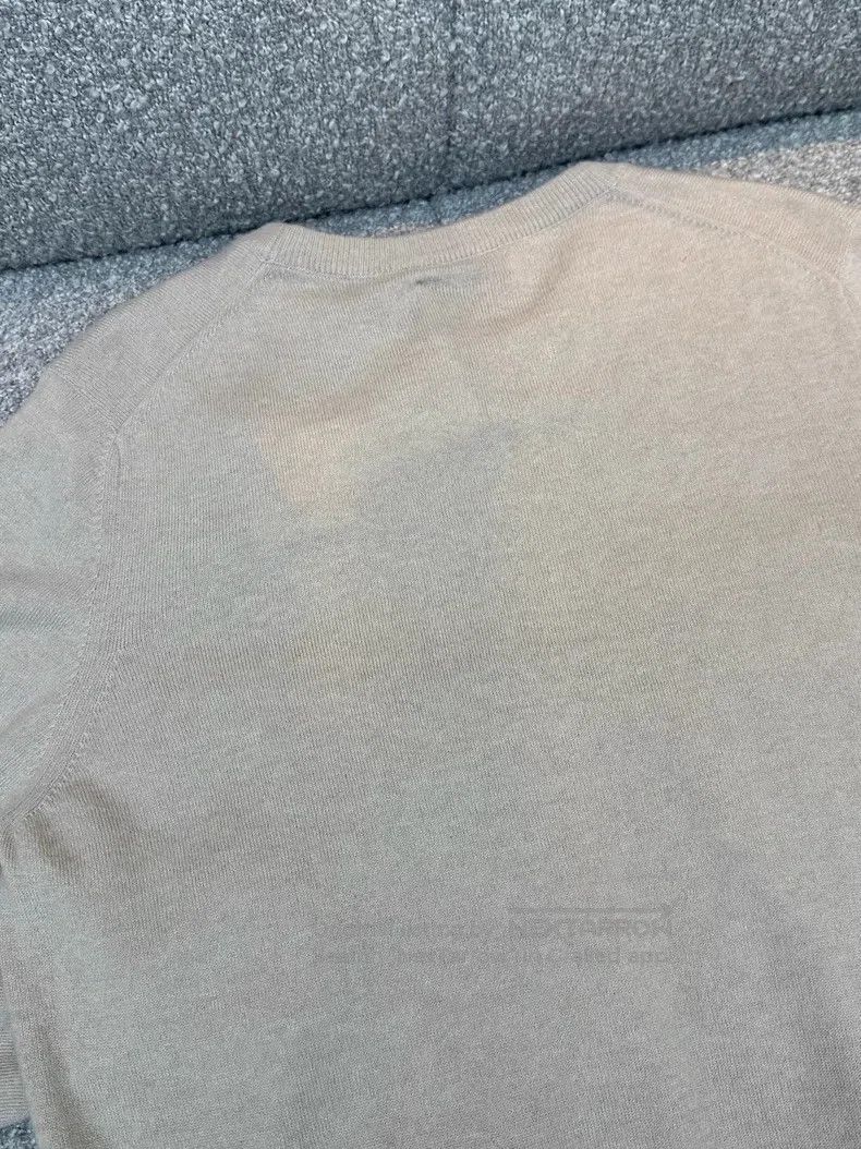 Brunello Cucinelli Brunello Cucinelli Men's Crew Neck Embroidered Sweater Size US M / EU 48-50 / 2 - 5 Thumbnail