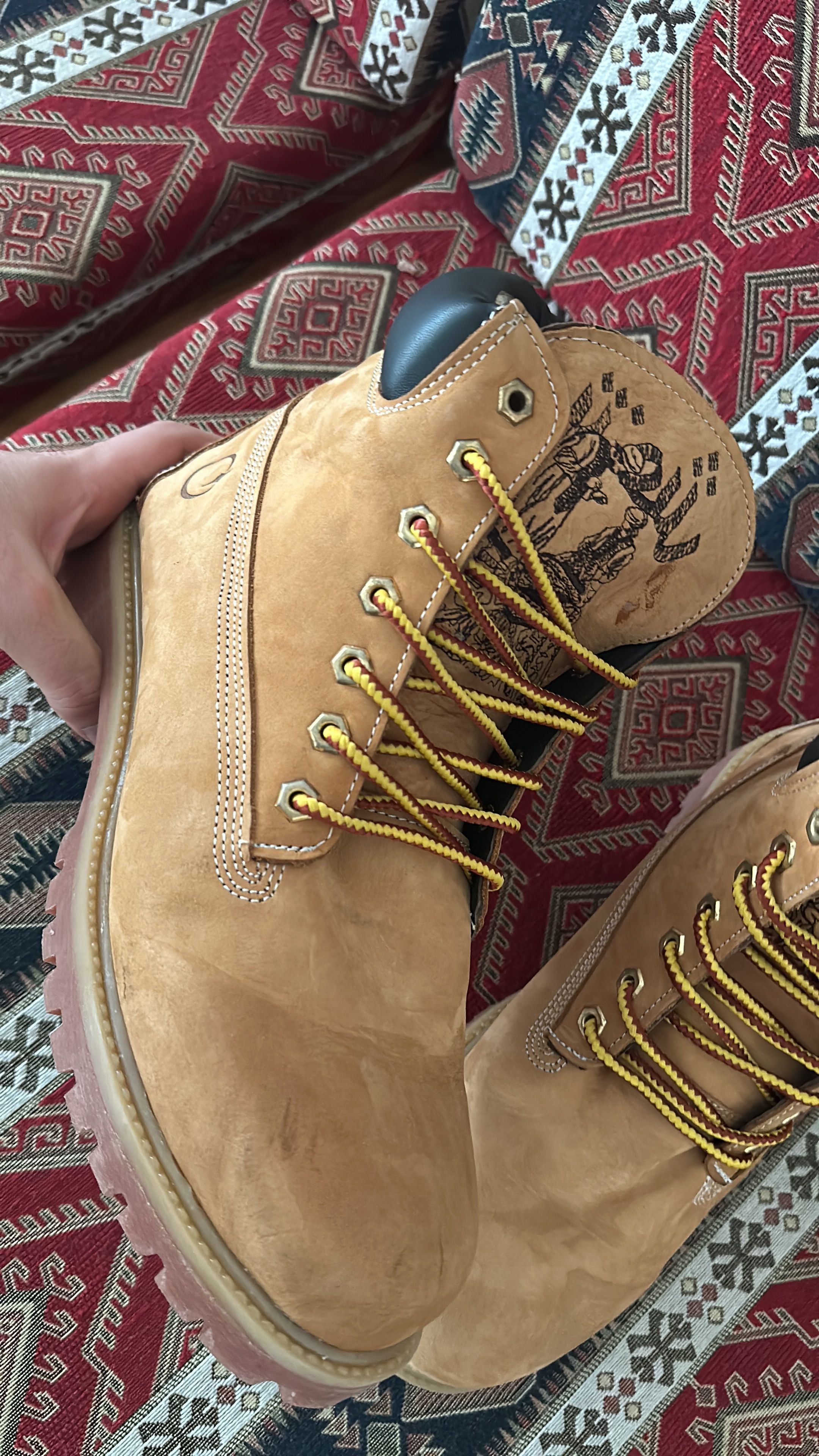 Derschutze Derschütze "yasmin v3" Boots Size 45 Timberland Style Size US 11 / EU 44 - 5 Thumbnail
