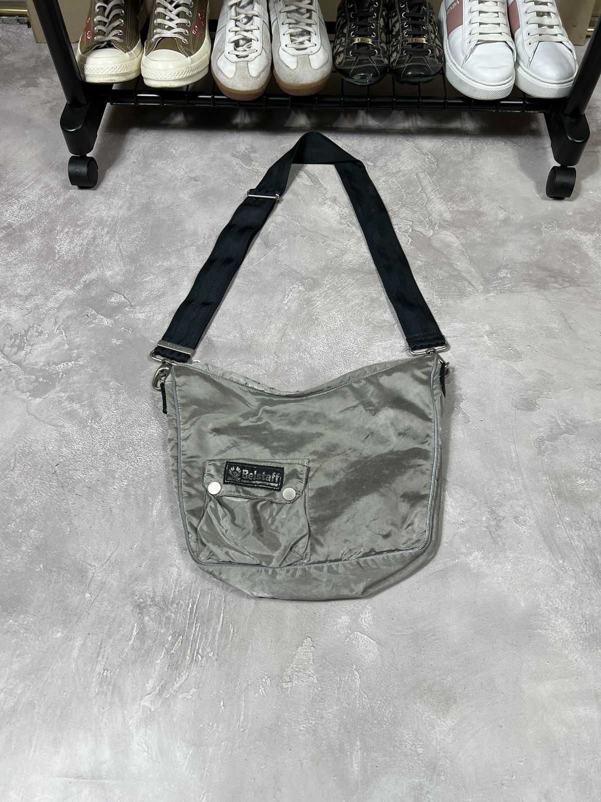 Other Vintage Belstaff Silver Nylon Bag Size ONE SIZE - 2 Thumbnail