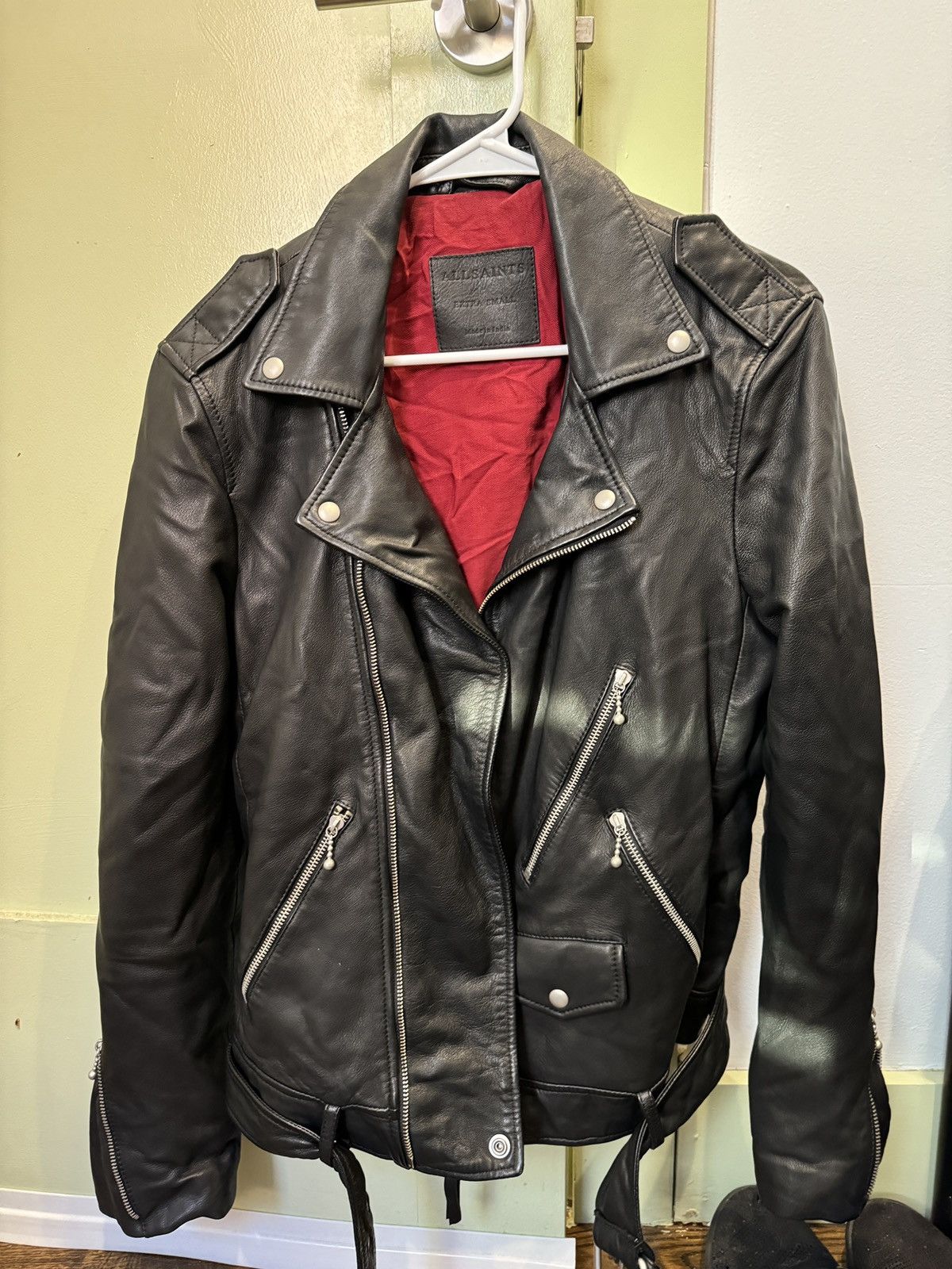 Allsaints Allsaints Torrance leather jacket Size US XS / EU 42 / 0 - 1 Thumbnail