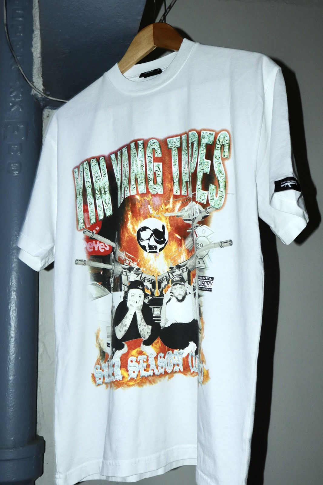 G59 Records G59 Records $uicideboy$ Yin Yang tapes tour tee Size US M / EU 48-50 / 2 - 3 Thumbnail