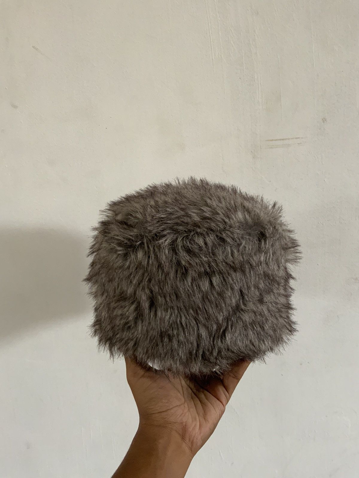 Japanese Brand Mohair Faux Fur Winter Session Bucket Hat Cap Size ONE SIZE - 1 Thumbnail
