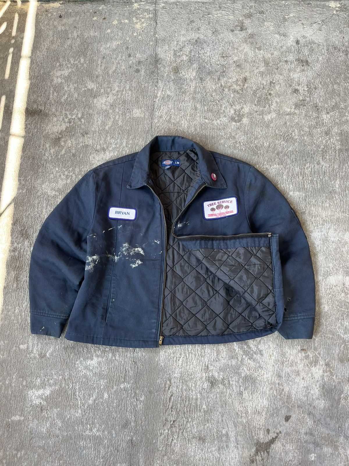 Dickies Dickies Einshower Vintage Work Jacket Name Tag Bryan Size US L / EU 52-54 / 3 - 4 Thumbnail