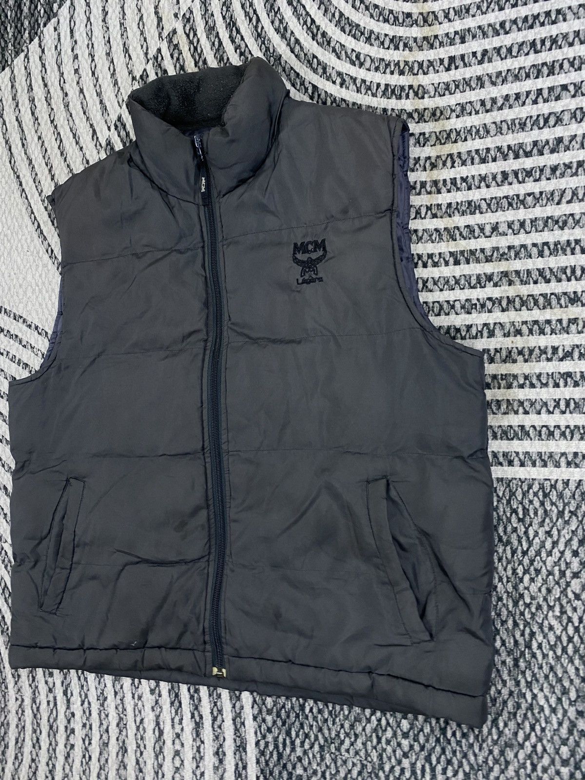 MCM Vintage MCM Legere Small Logo Zip-Up Vest Style Size US M / EU 48-50 / 2 - 4 Thumbnail