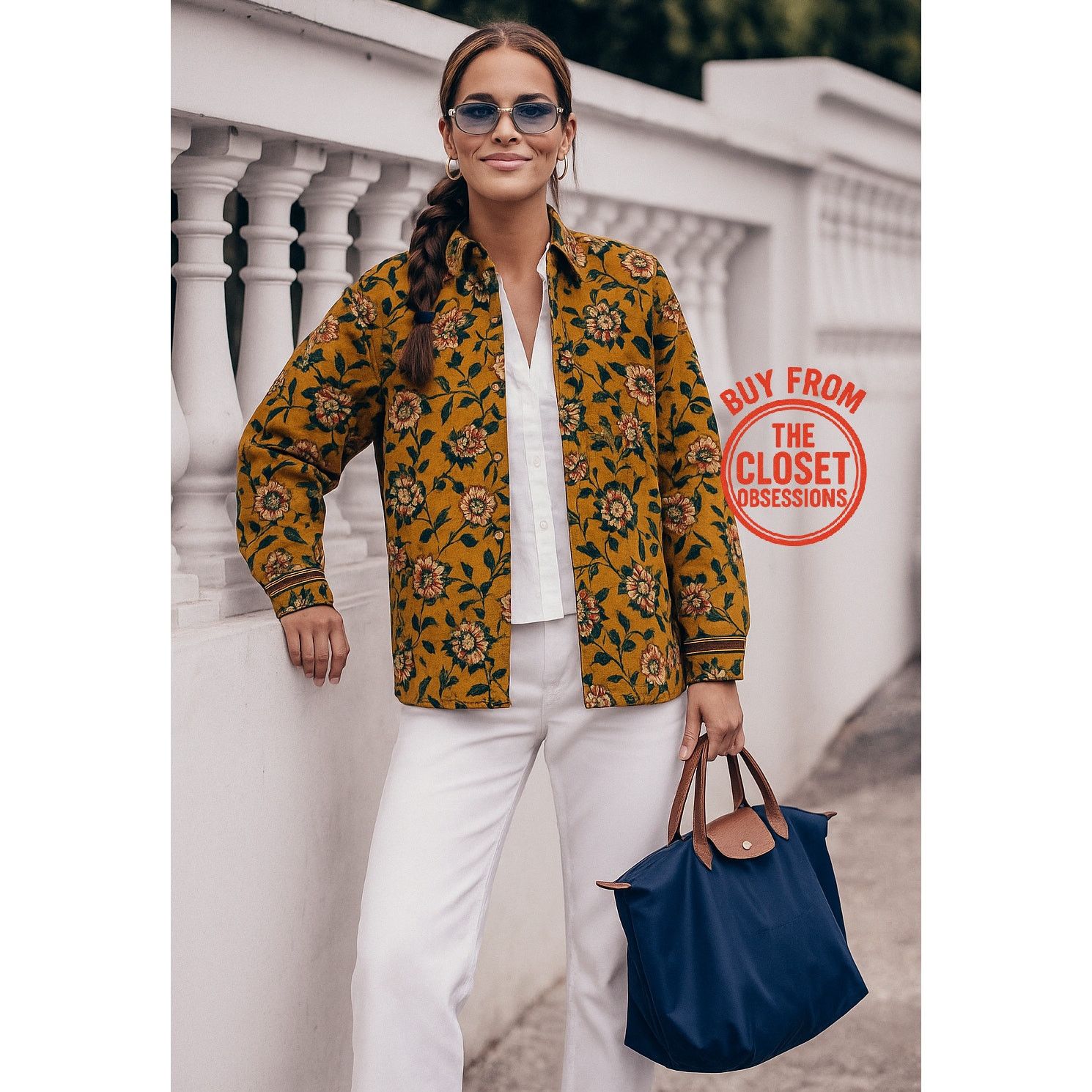 Zara Zara Western Boho Floral Jacket NWT Size S / US 4 / IT 40 - 4 Thumbnail
